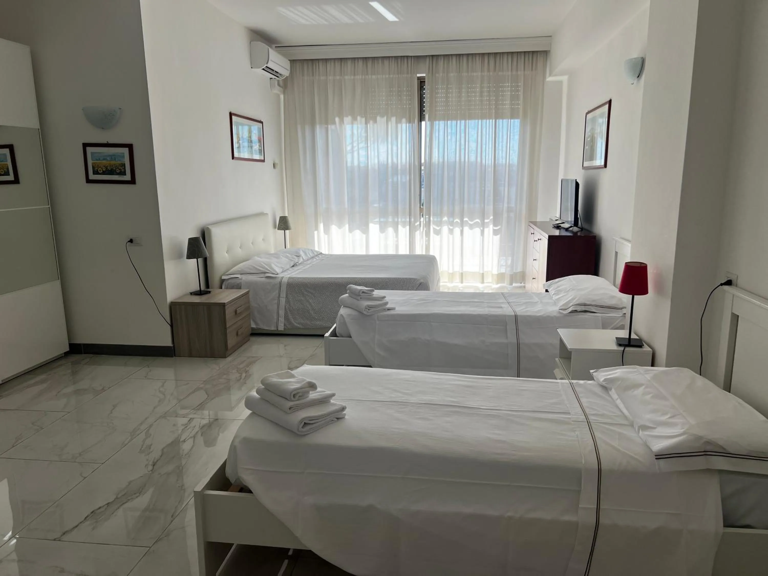 Bedroom in Parco Tirreno Hotel