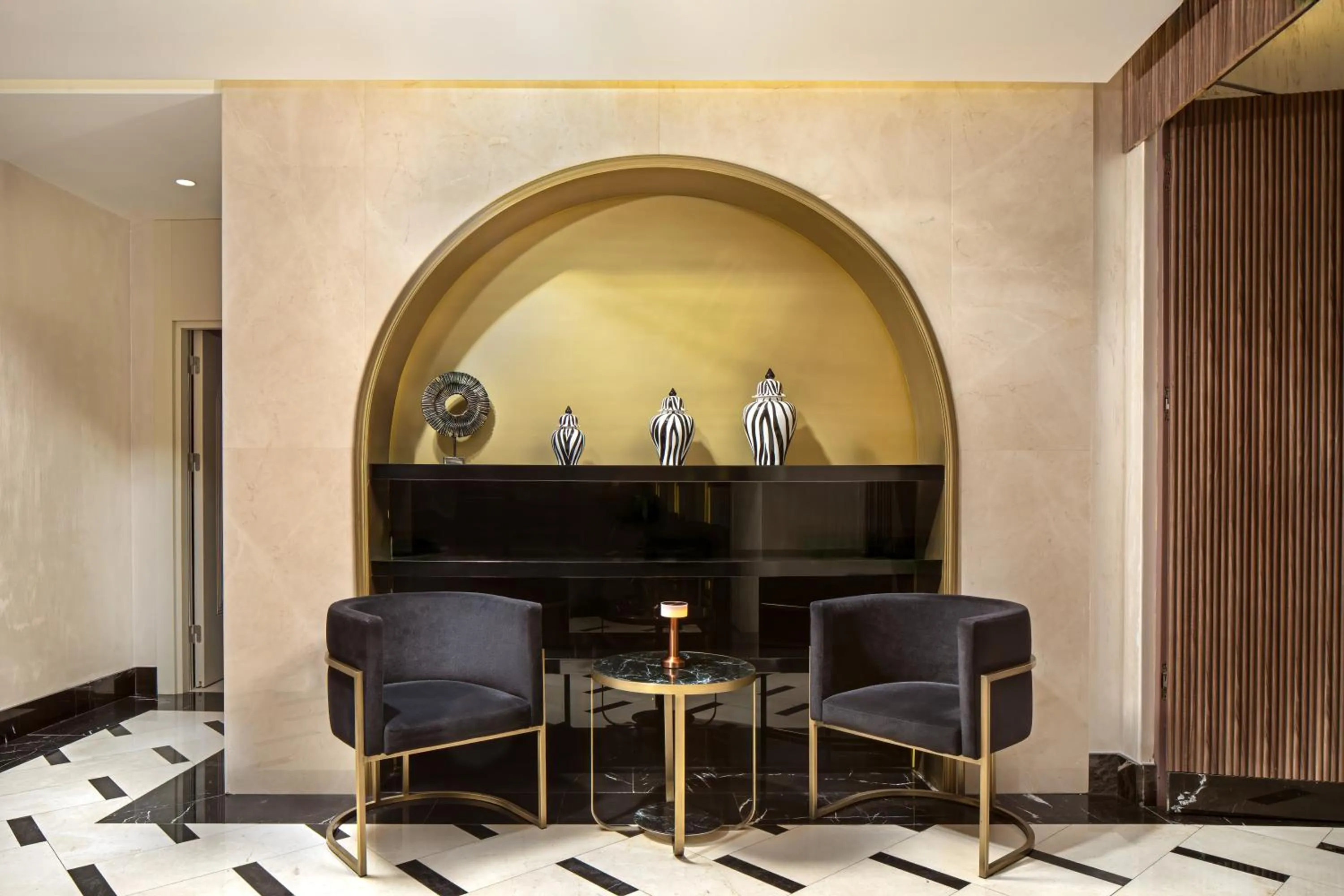 Seating area in Great Fortune Concept Hotel