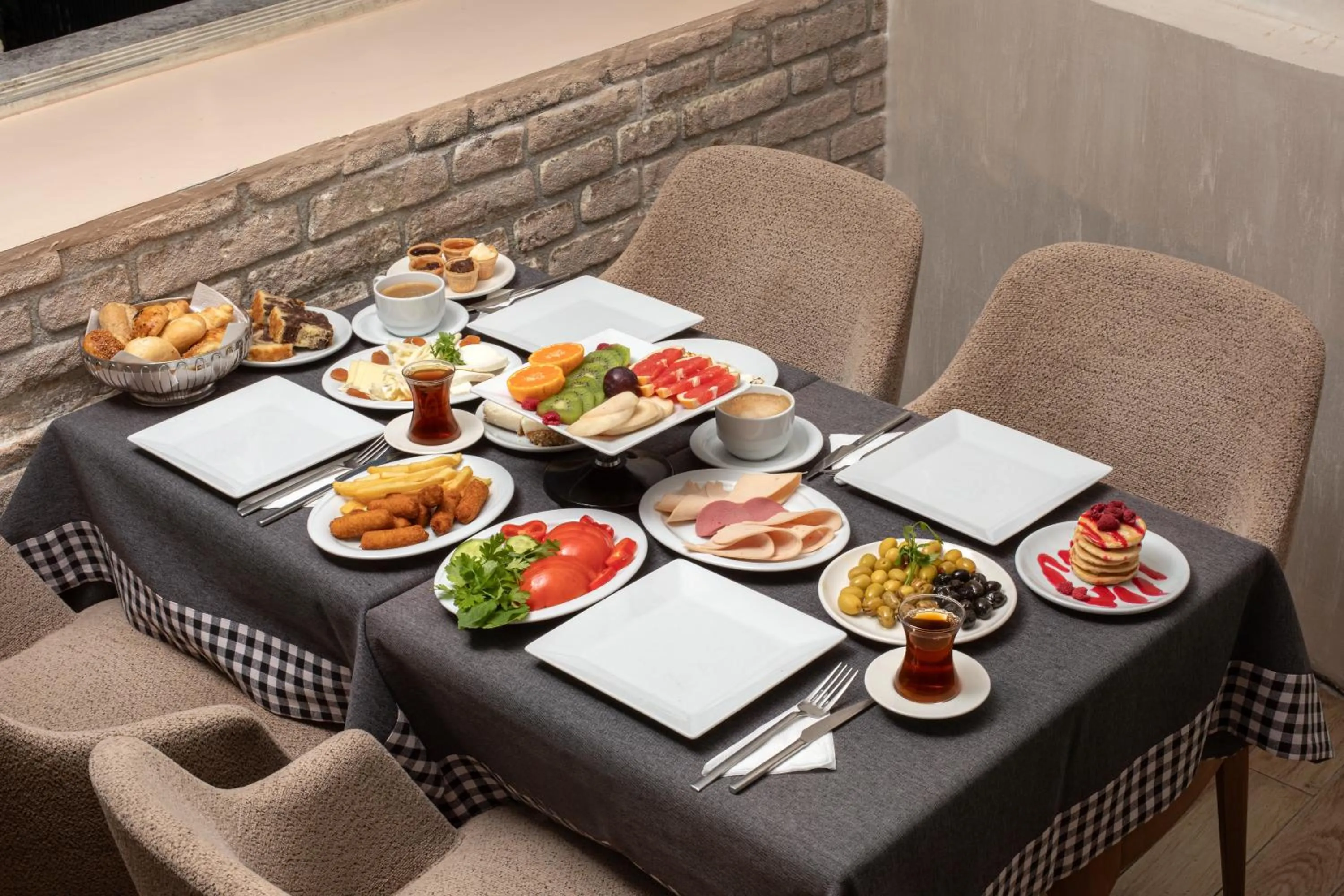 Buffet breakfast in Great Fortune Concept Hotel