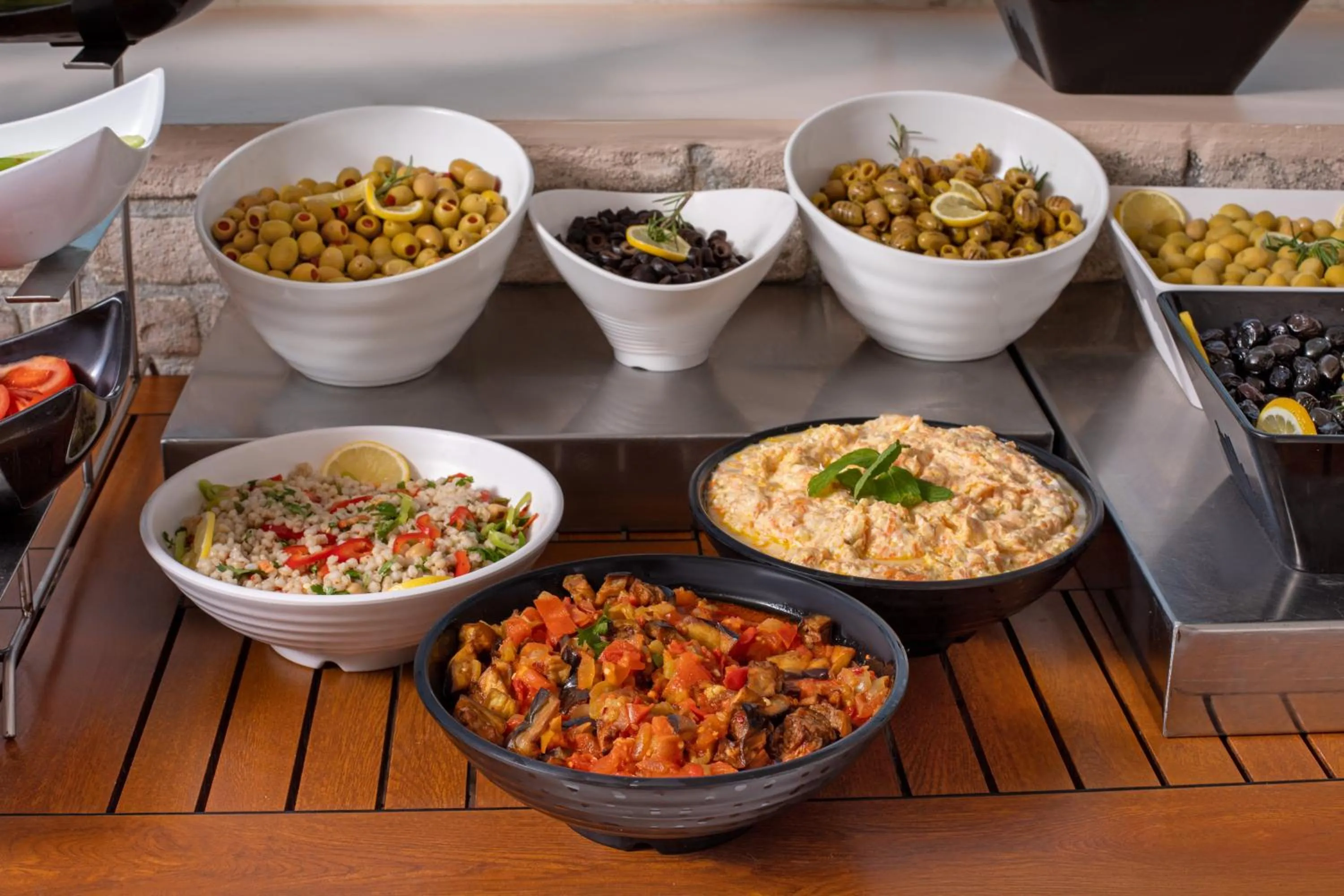 Buffet breakfast in Great Fortune Concept Hotel