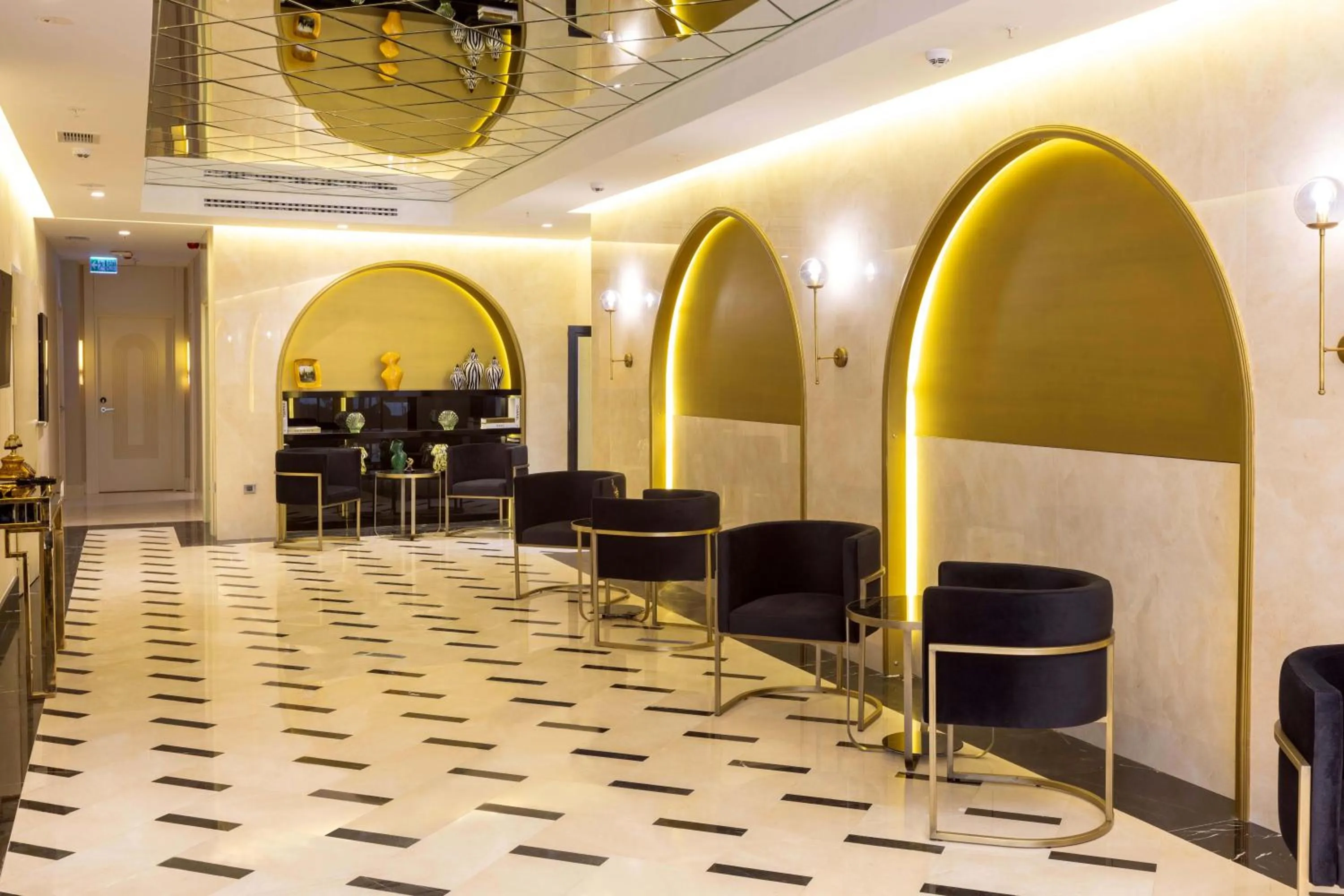 Seating area in Great Fortune Concept Hotel