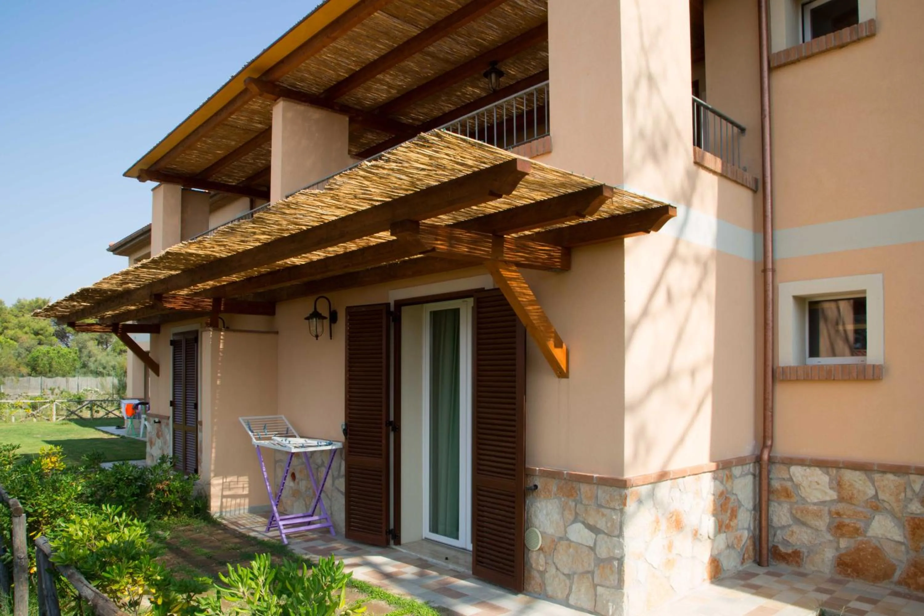 Patio in La Residenza del Golfo