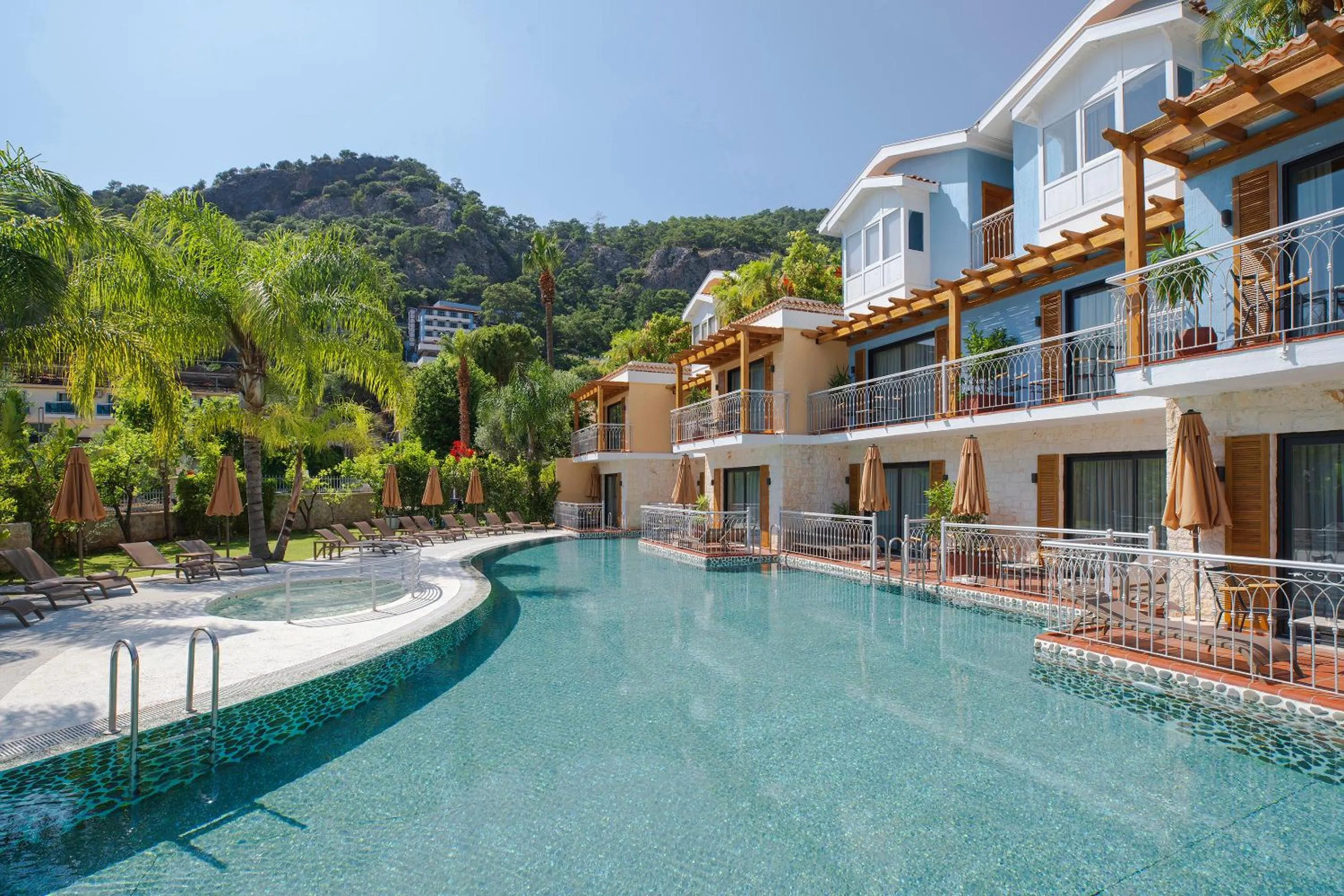 Swimming pool in La Boutique Maya