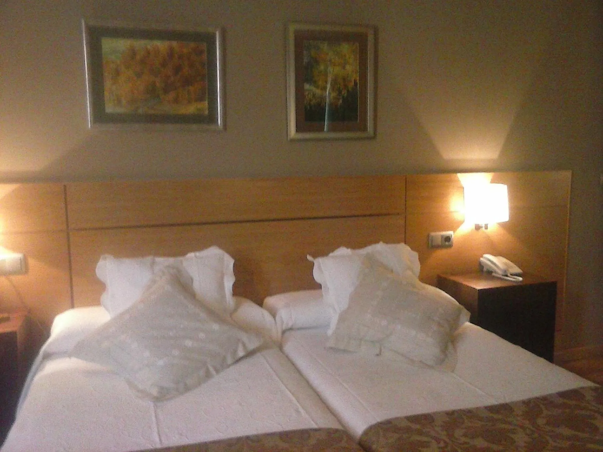 Decorative detail, Bed in Hotel Viento del Norte