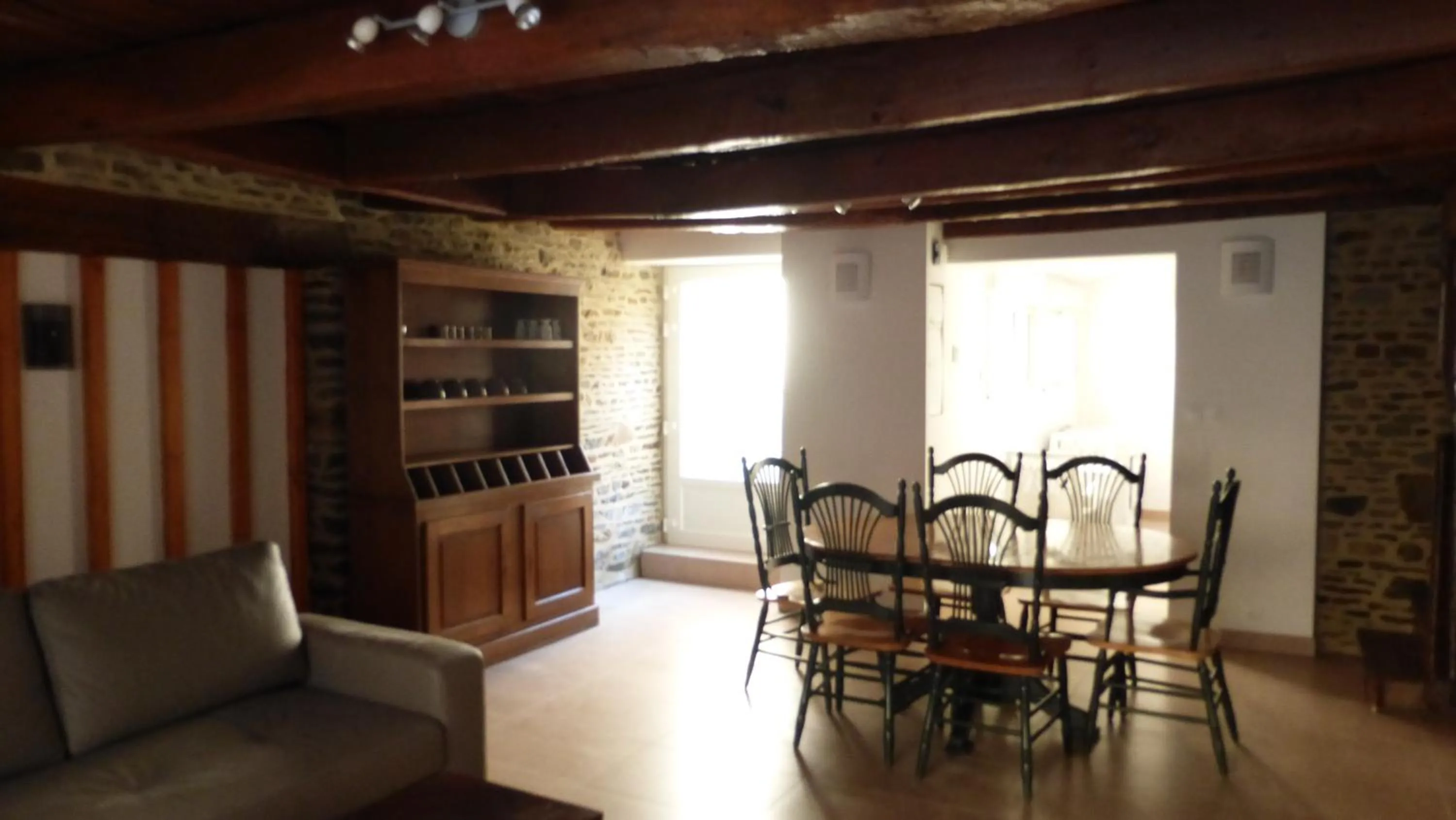 Dining area in Gite Notre Dame