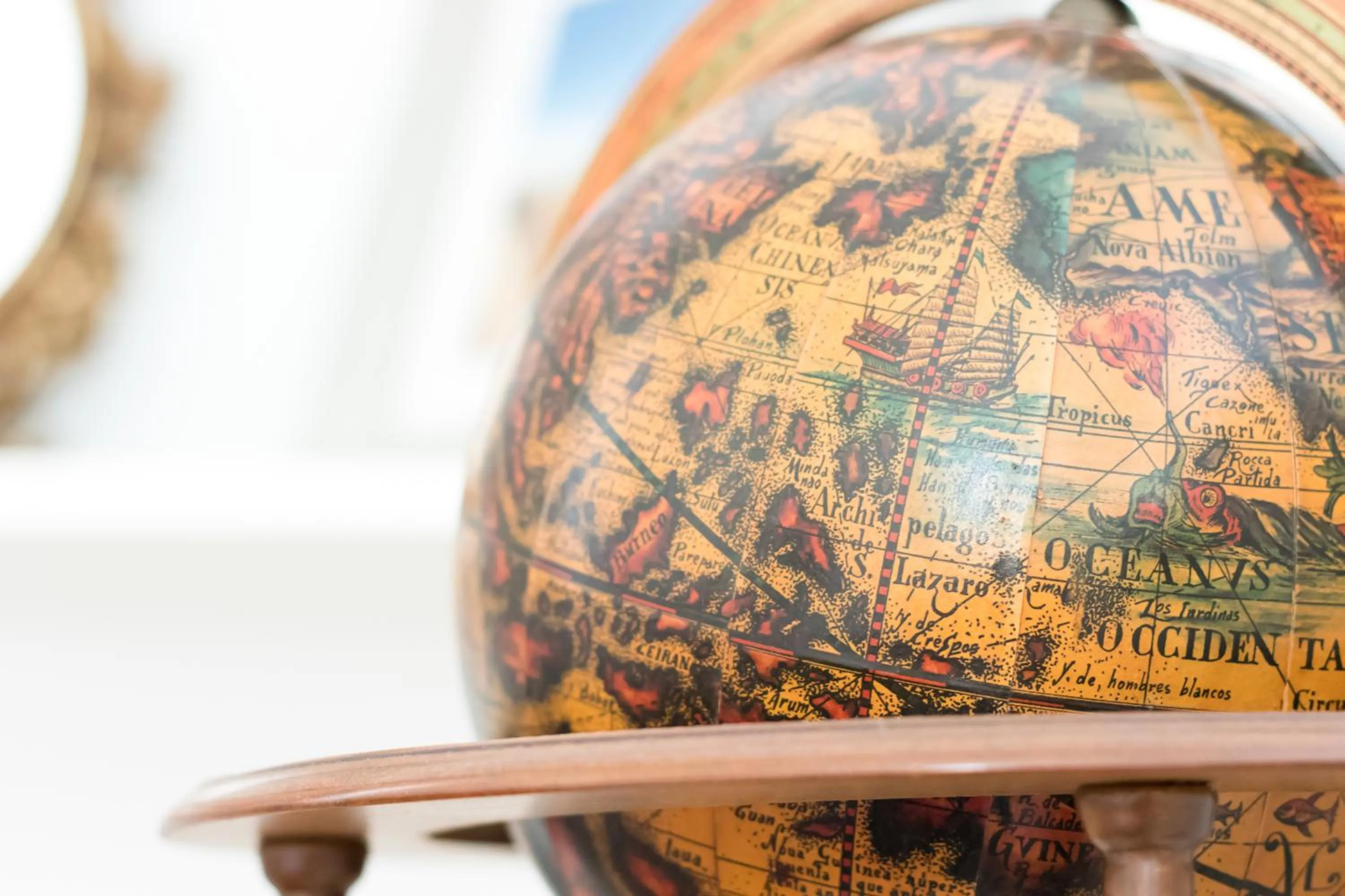 Decorative detail in And So