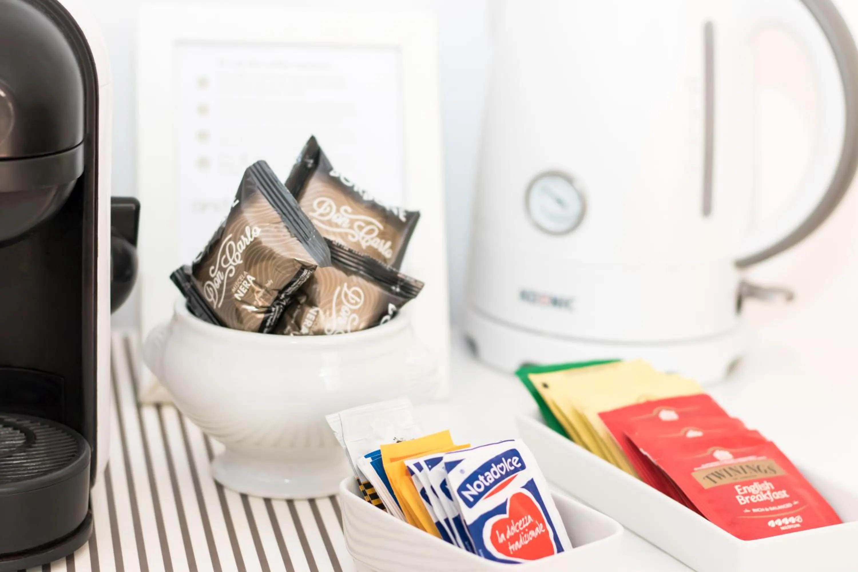 Coffee/tea facilities in And So