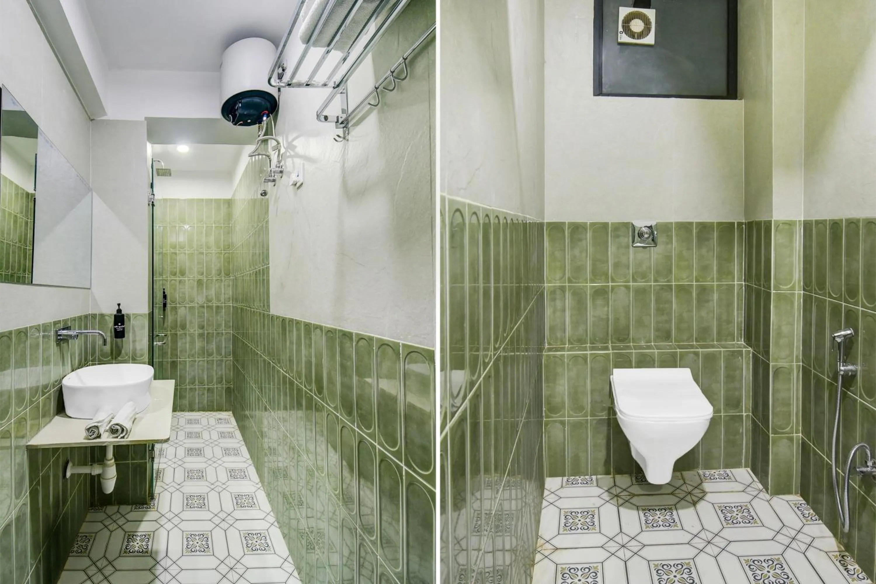 Bathroom in Townhouse Chandpole Metro Station Formerly Hotel Raghuraj Palace