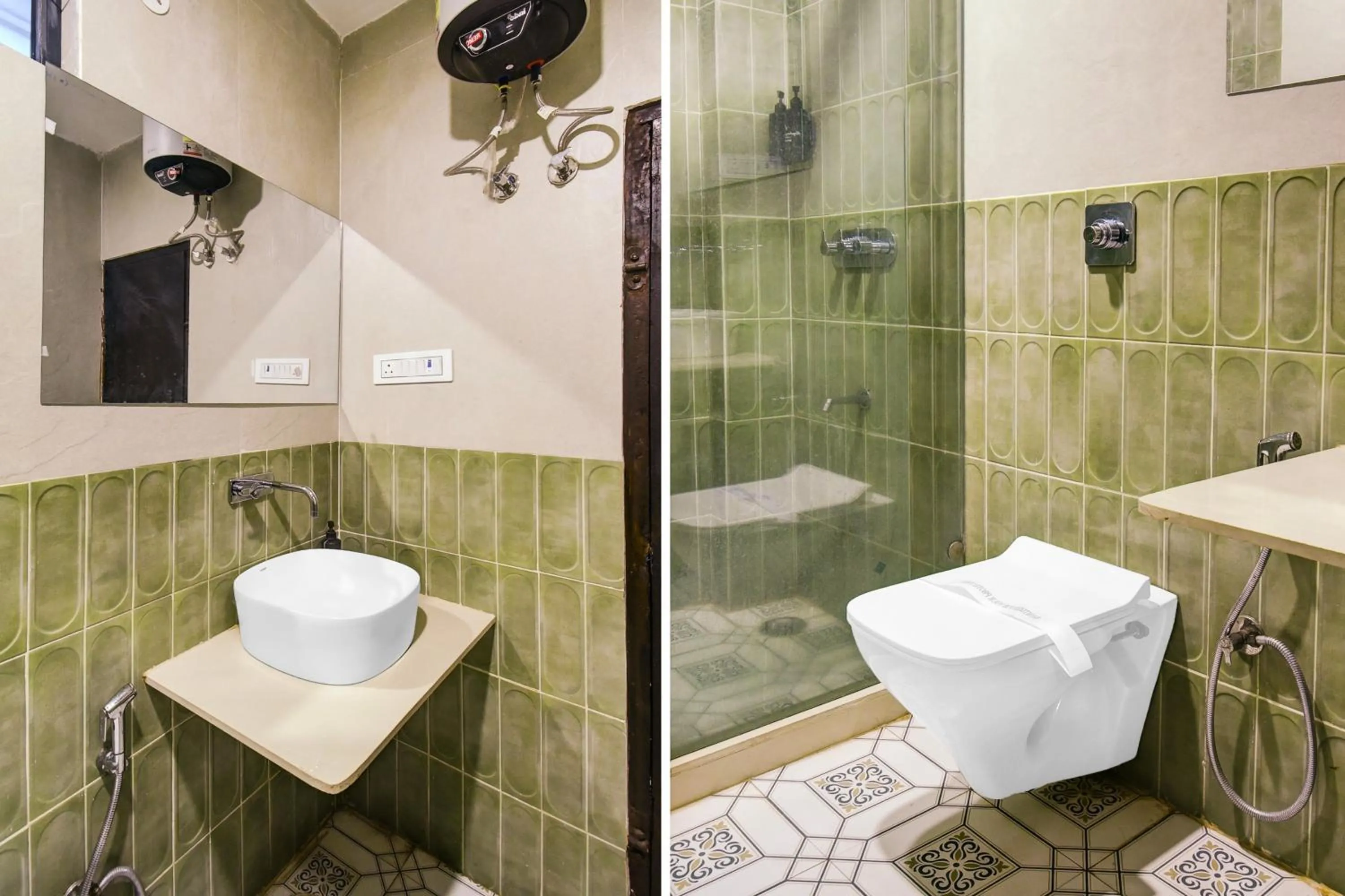 Bathroom in Townhouse Chandpole Metro Station Formerly Hotel Raghuraj Palace