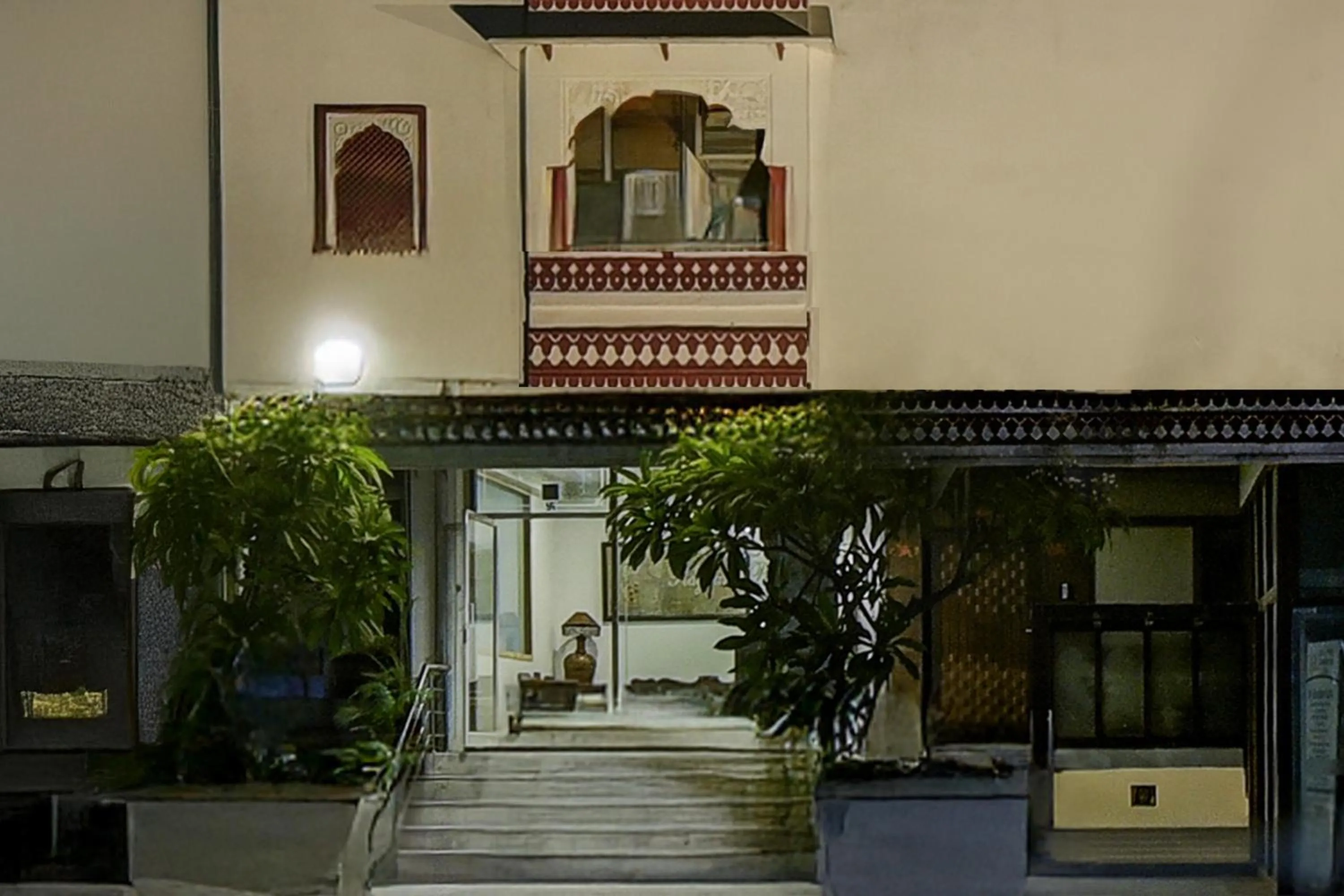 Facade/entrance in Townhouse Chandpole Metro Station Formerly Hotel Raghuraj Palace