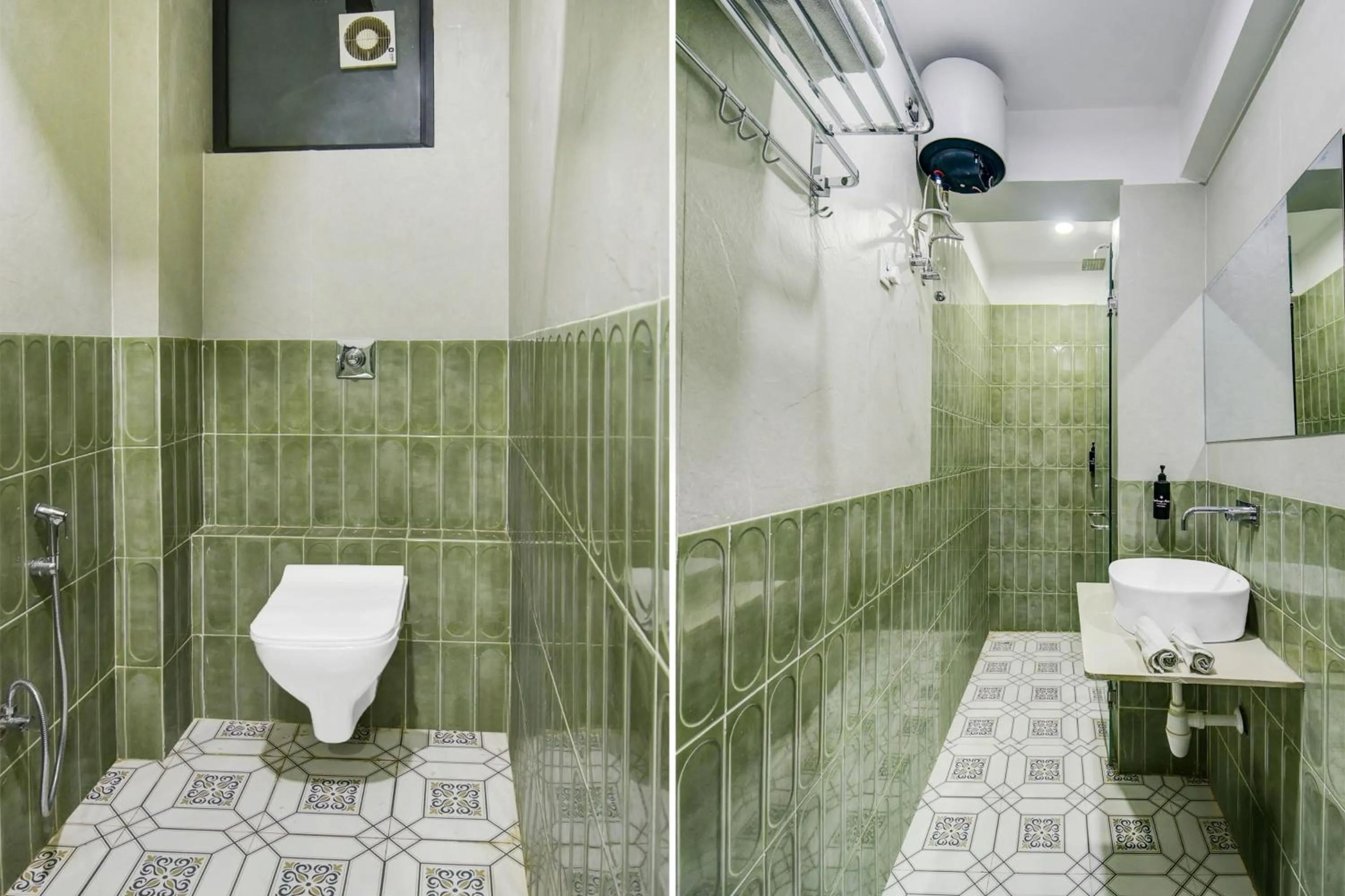 Bathroom in Townhouse Chandpole Metro Station Formerly Hotel Raghuraj Palace