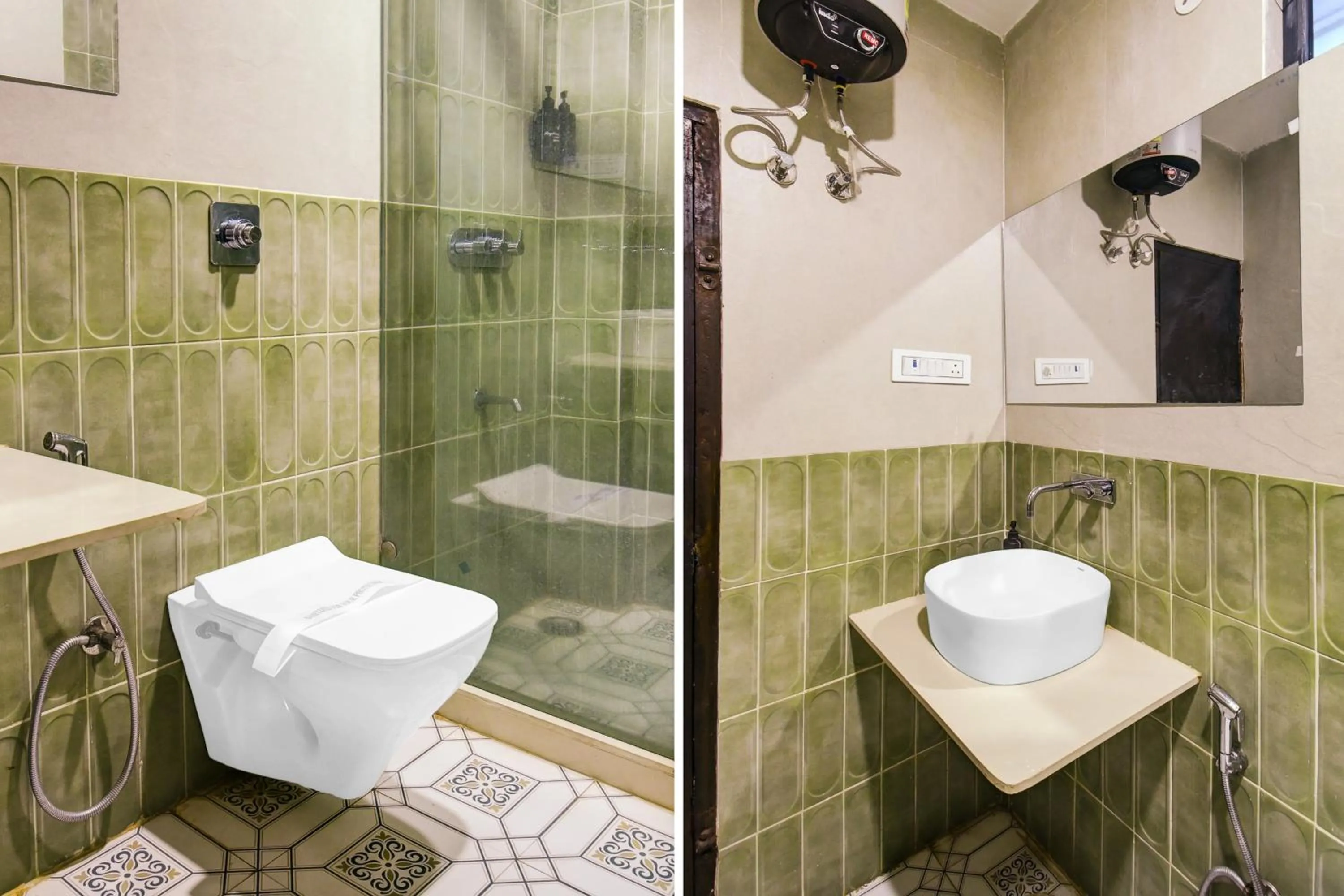 Bathroom in Townhouse Chandpole Metro Station Formerly Hotel Raghuraj Palace