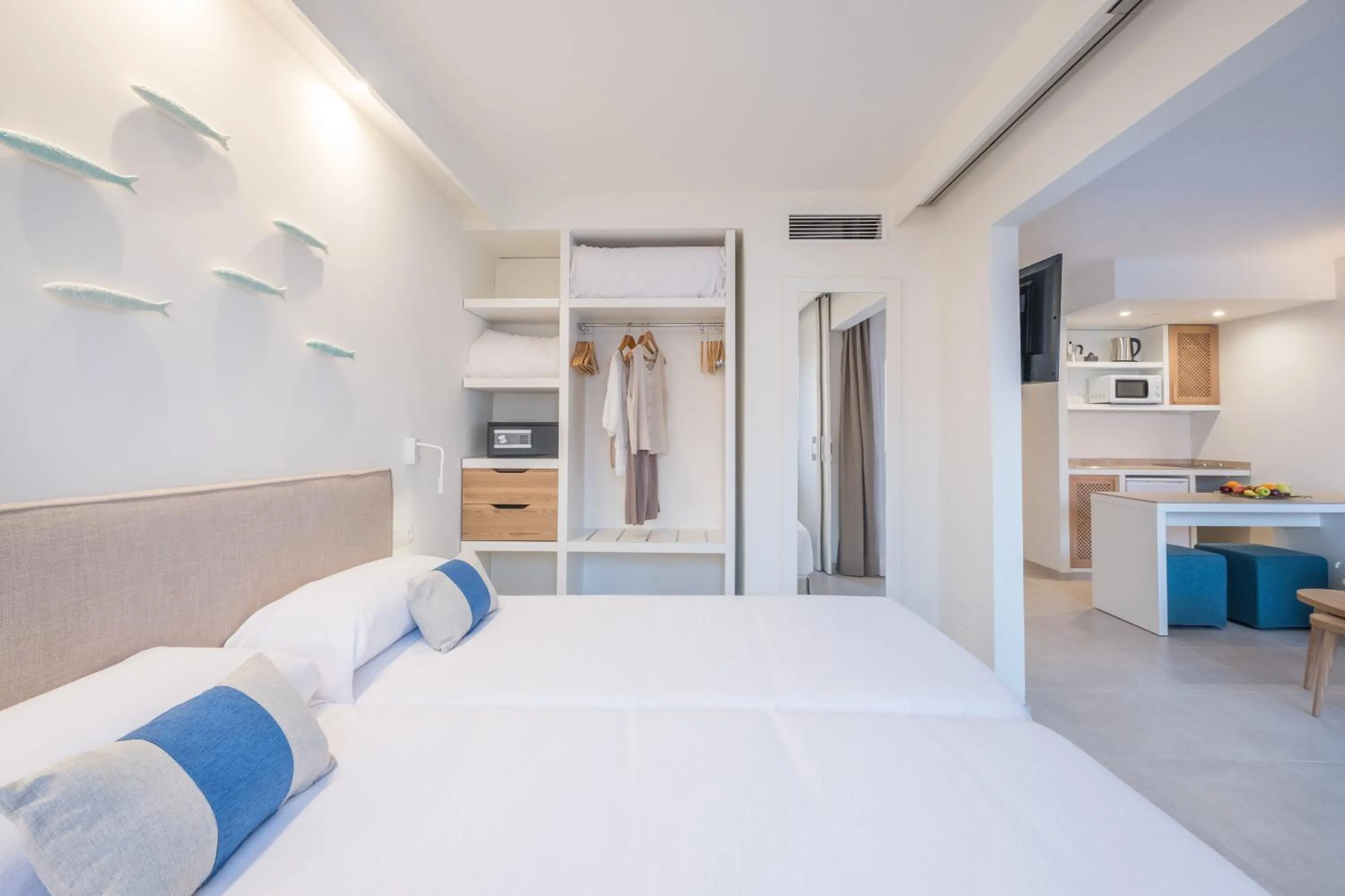 Bedroom, Bed in FERGUS Style Carema Beach