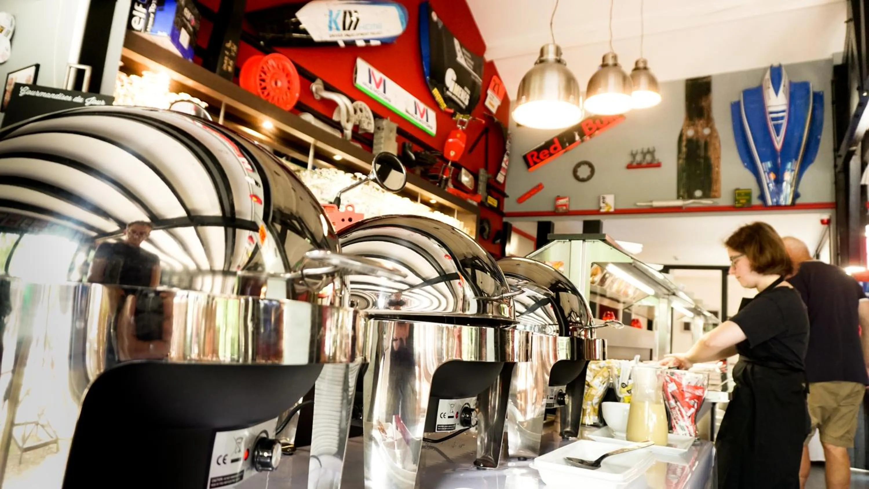 Buffet breakfast in Enzo Hôtels - ST Eloy Metz Amneville By Kyriad Direct