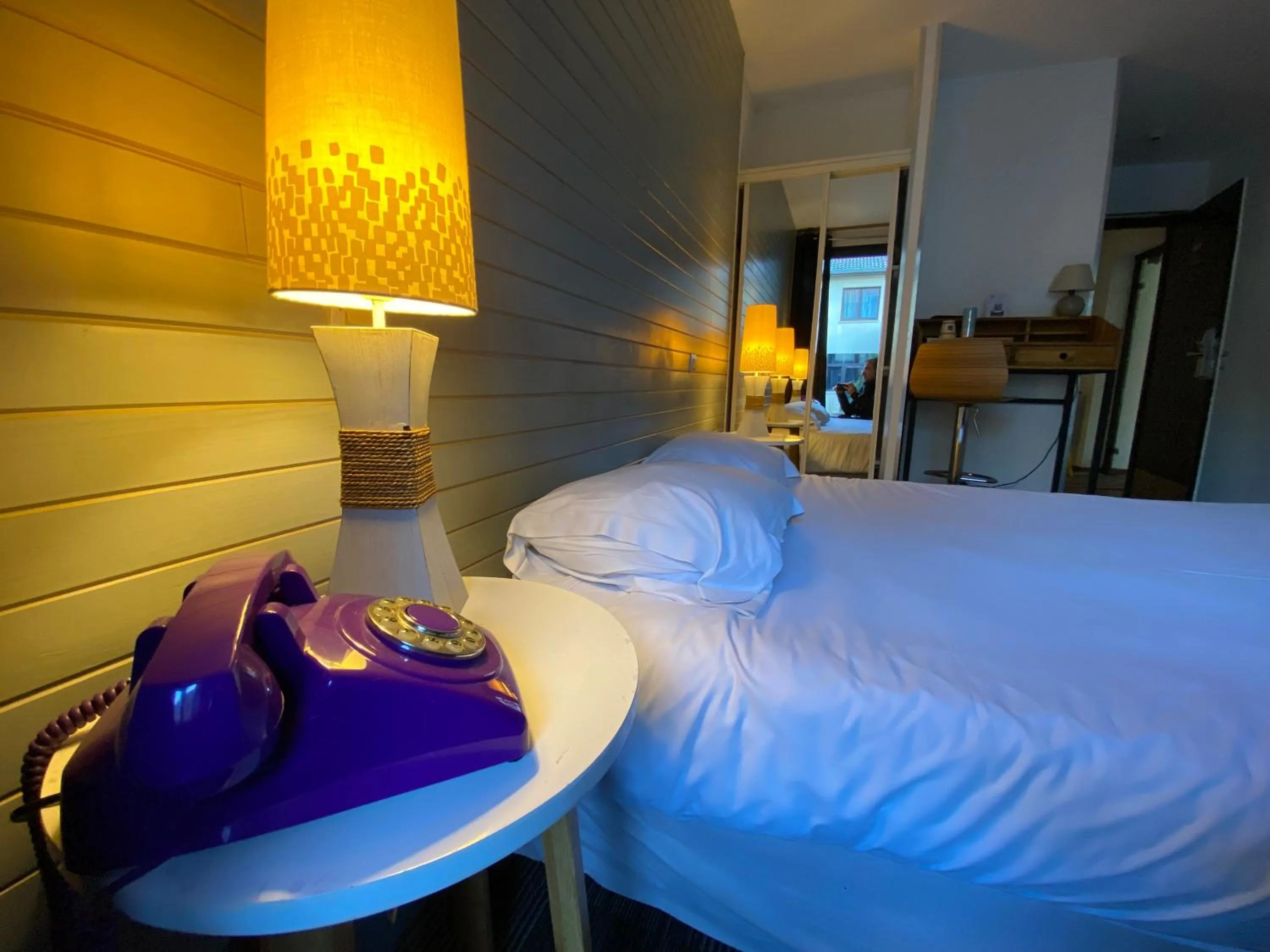 Bedroom, Bed in Enzo Hôtels - ST Eloy Metz Amneville By Kyriad Direct