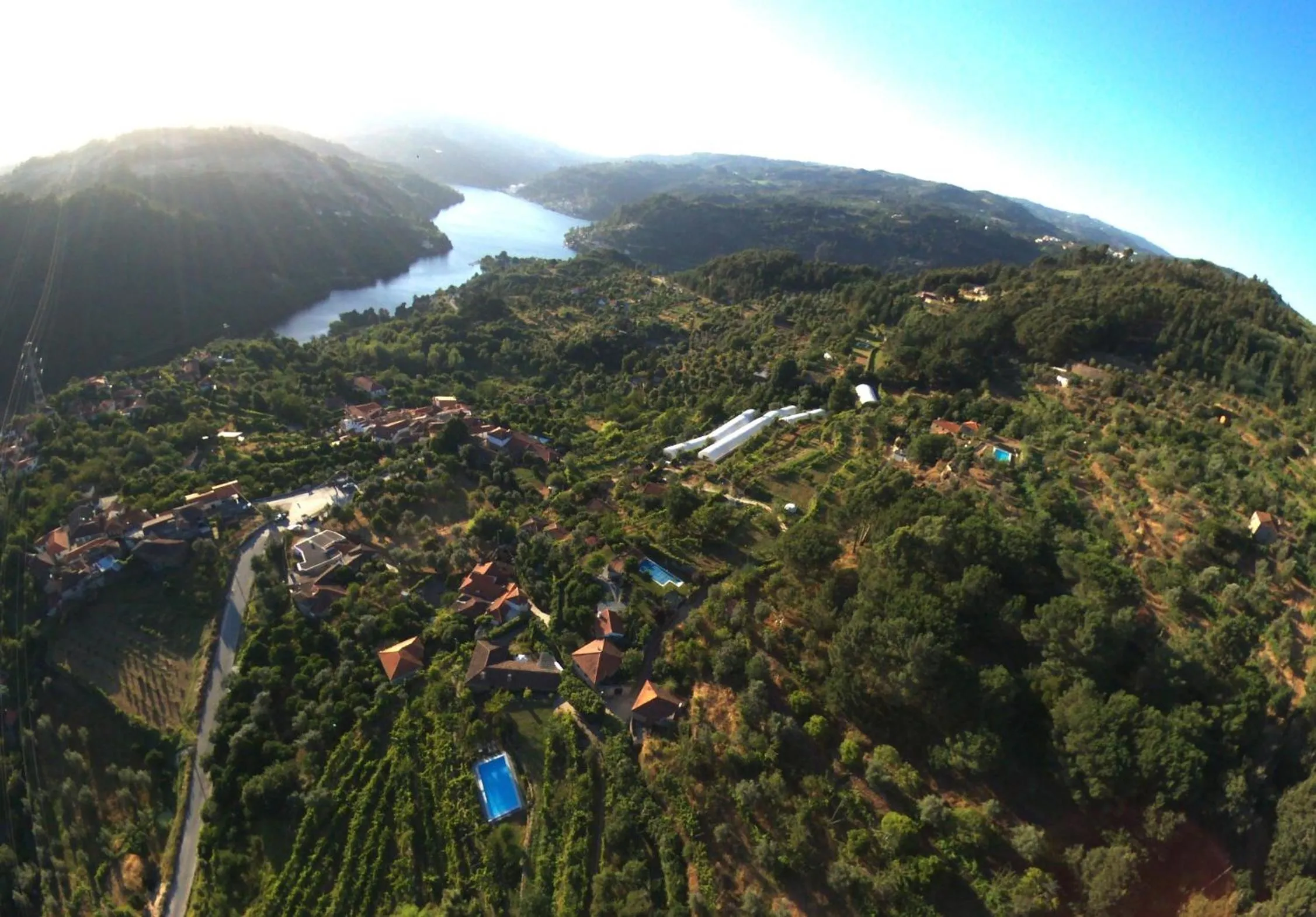 Landmark view in ArsDurium Douro hotel