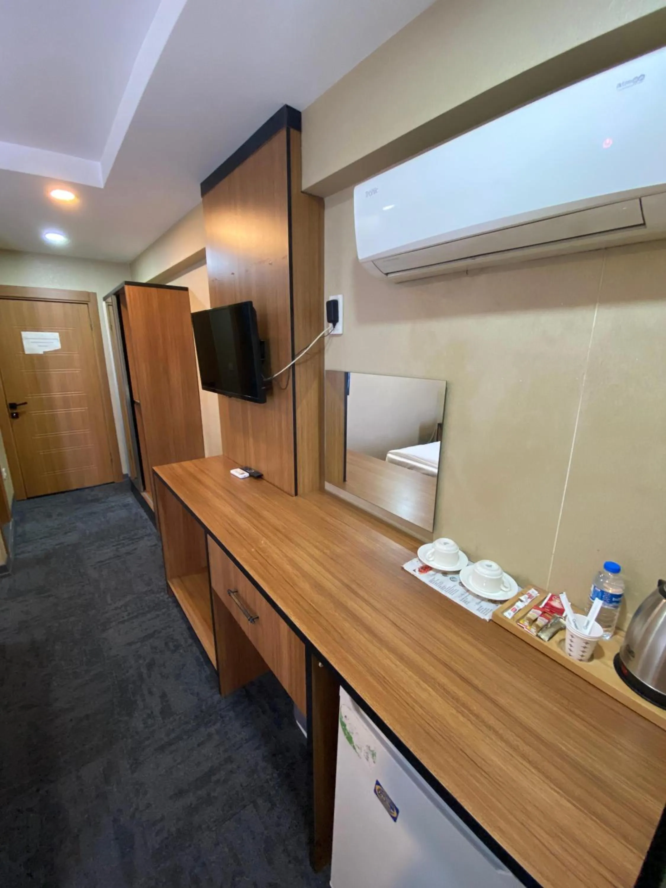 Bed in Green Palmiye Hotel