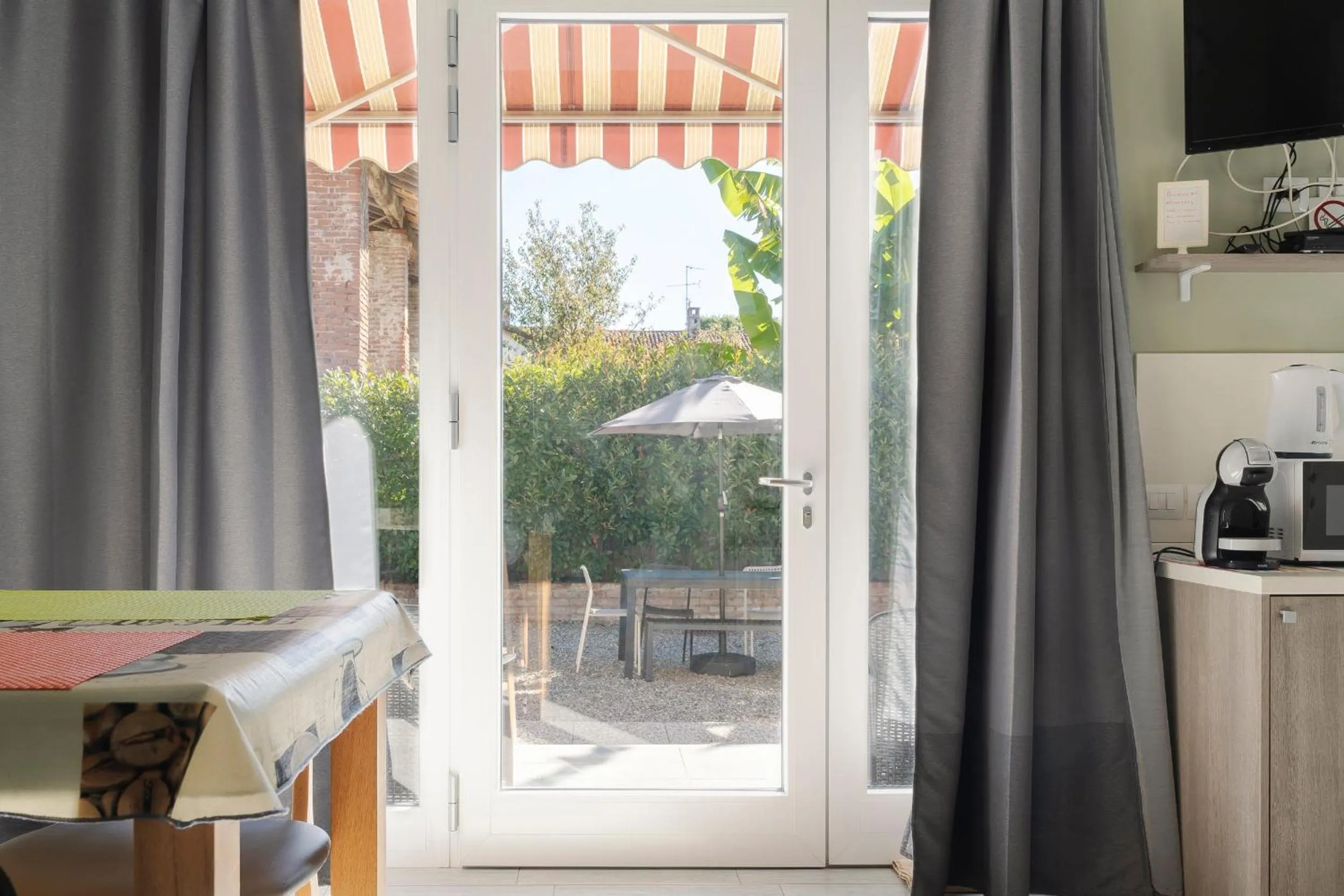 Dining area in Residence Campagnole