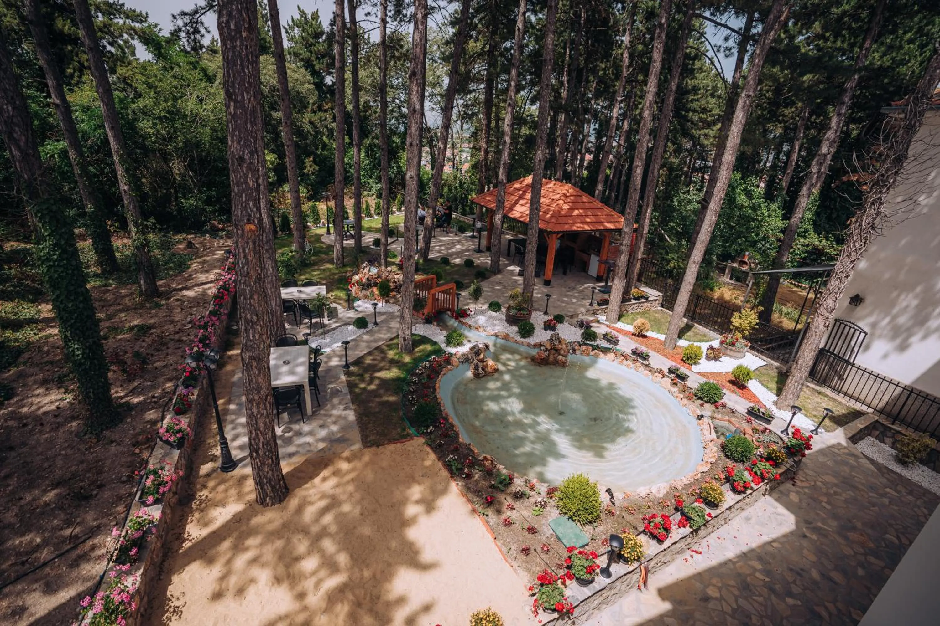Patio in Villa Pupin Gorna Porta