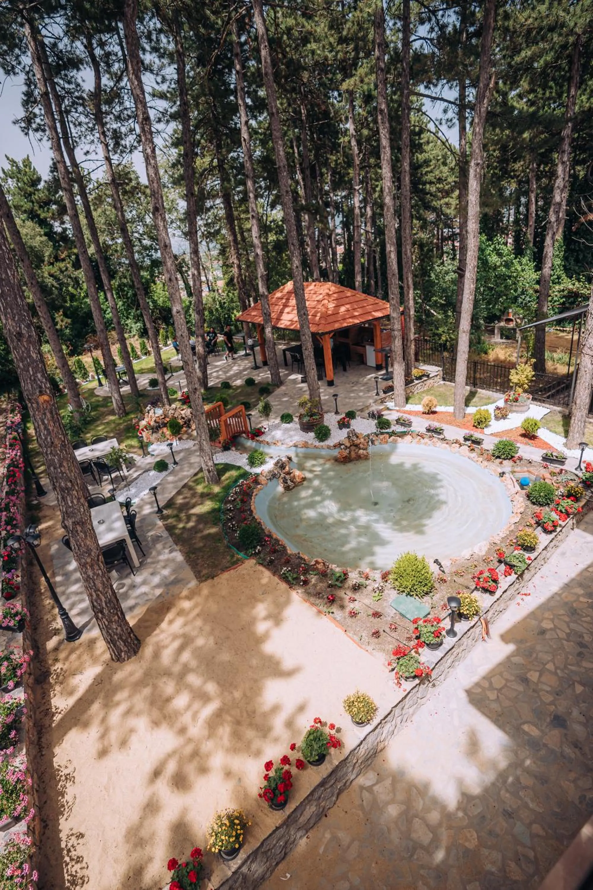 Patio in Villa Pupin Gorna Porta