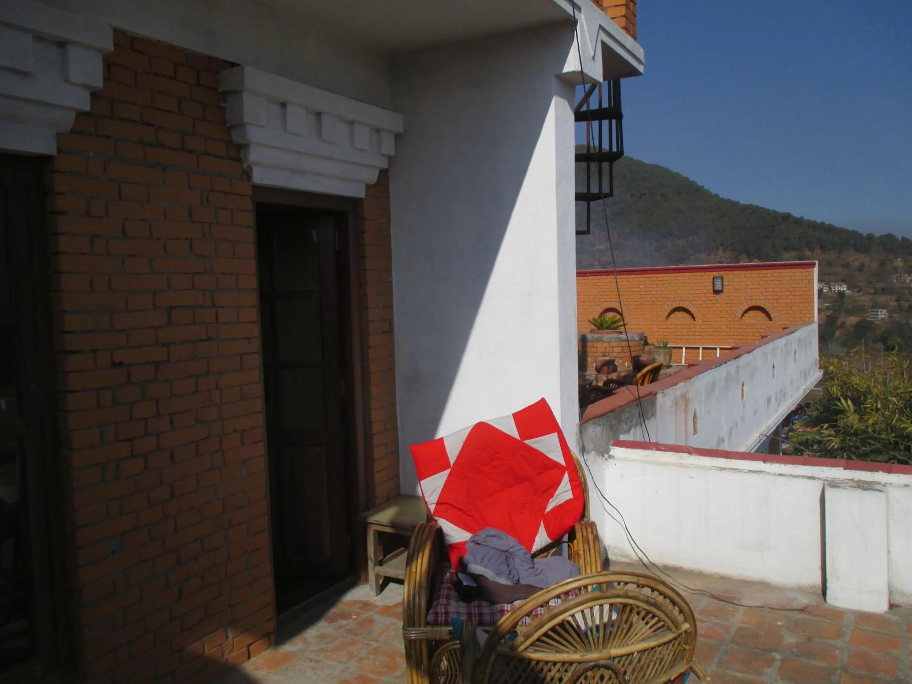 Balcony/Terrace in Hotel Swiss
