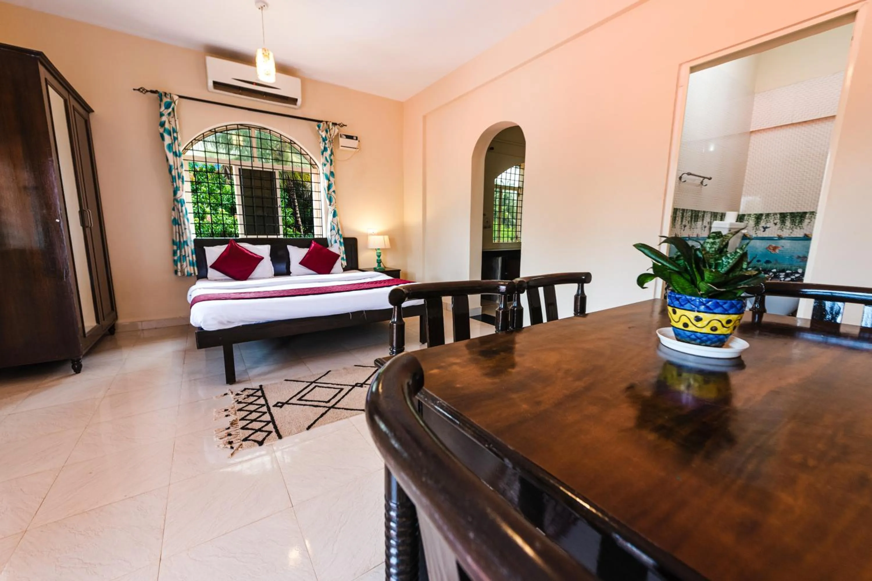 air conditioner in Hotel La Paulo's Near Beach Resort