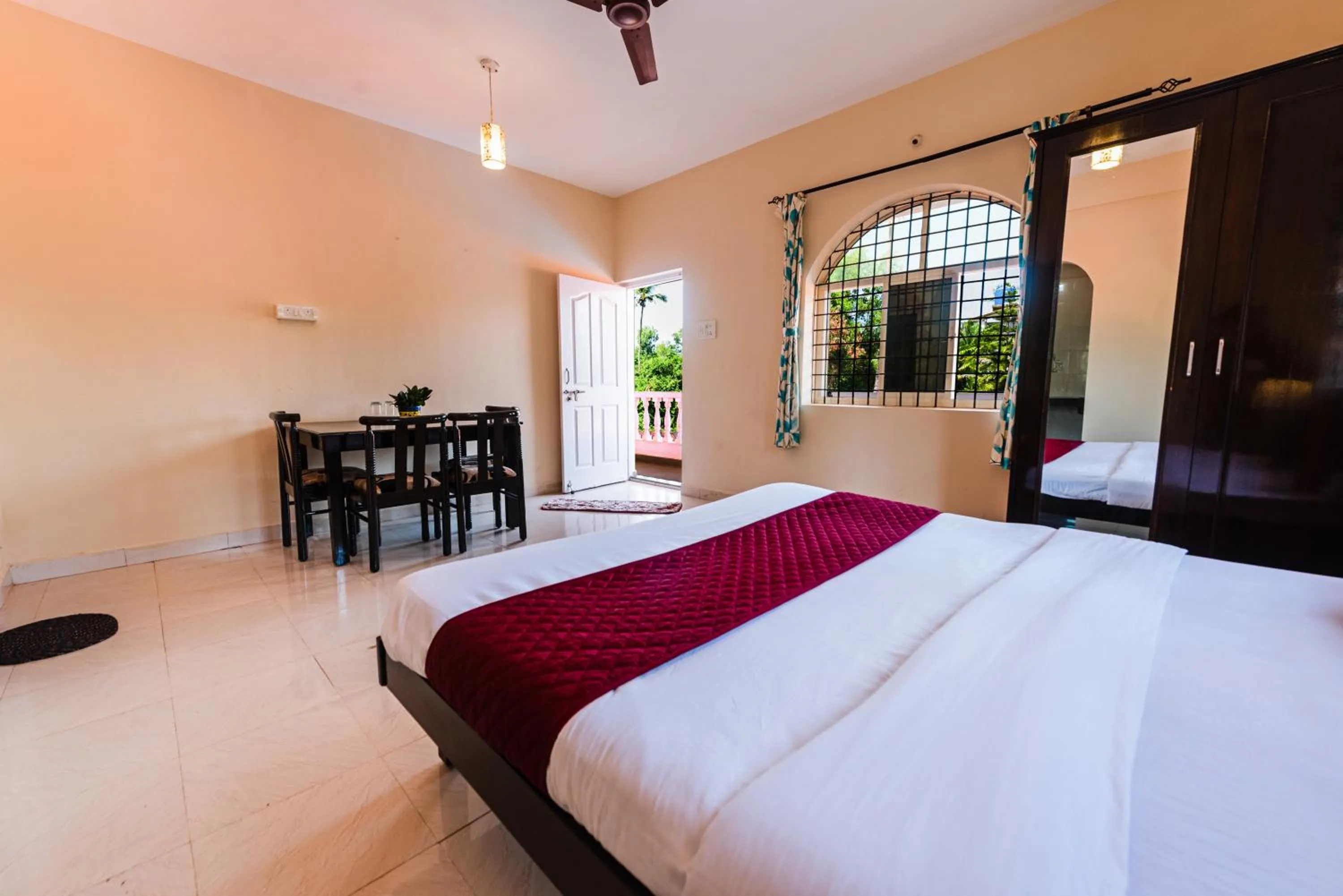 Bedroom in Hotel La Paulo's Near Beach Resort