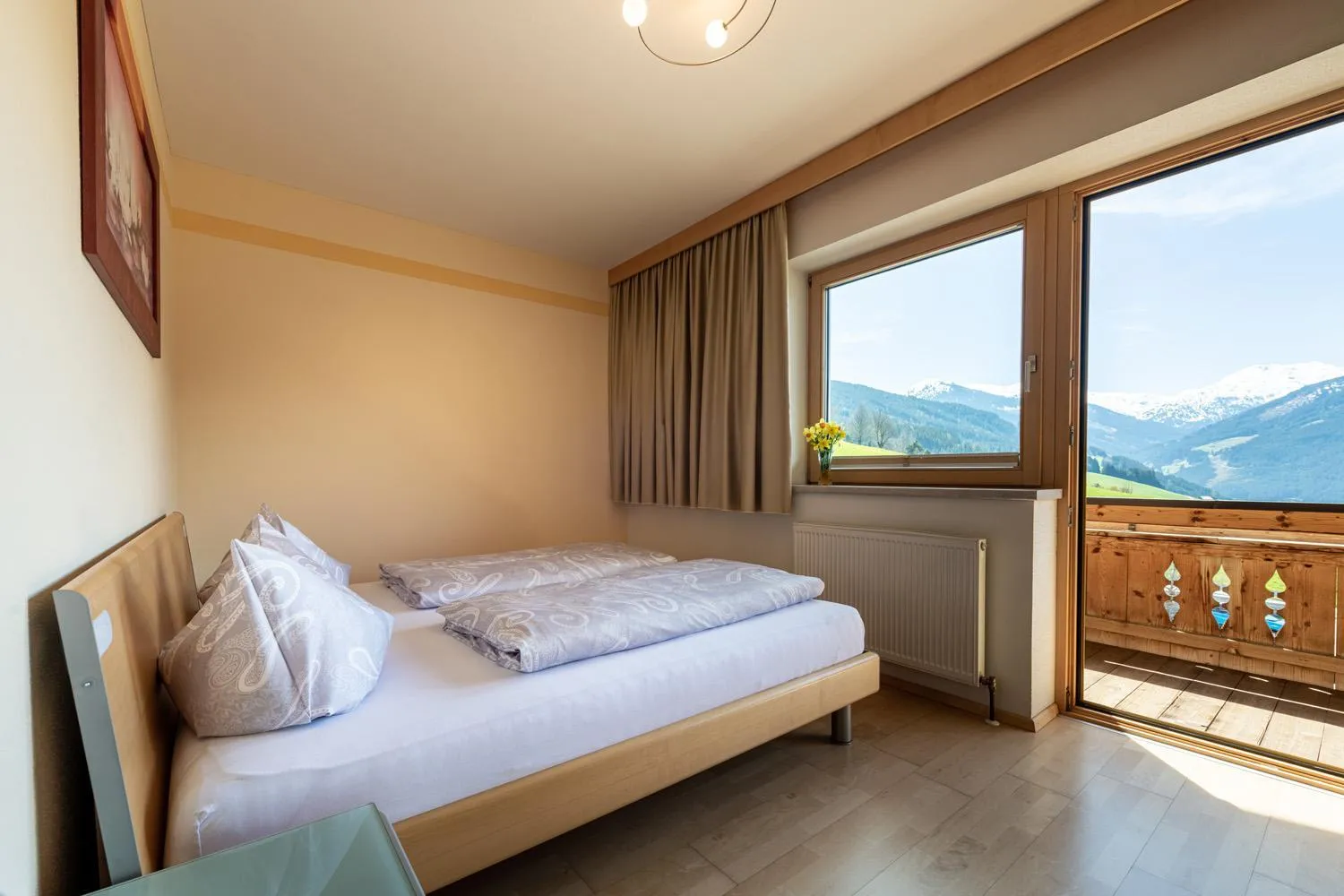 Bedroom, Bed in Ferienpension Steiner