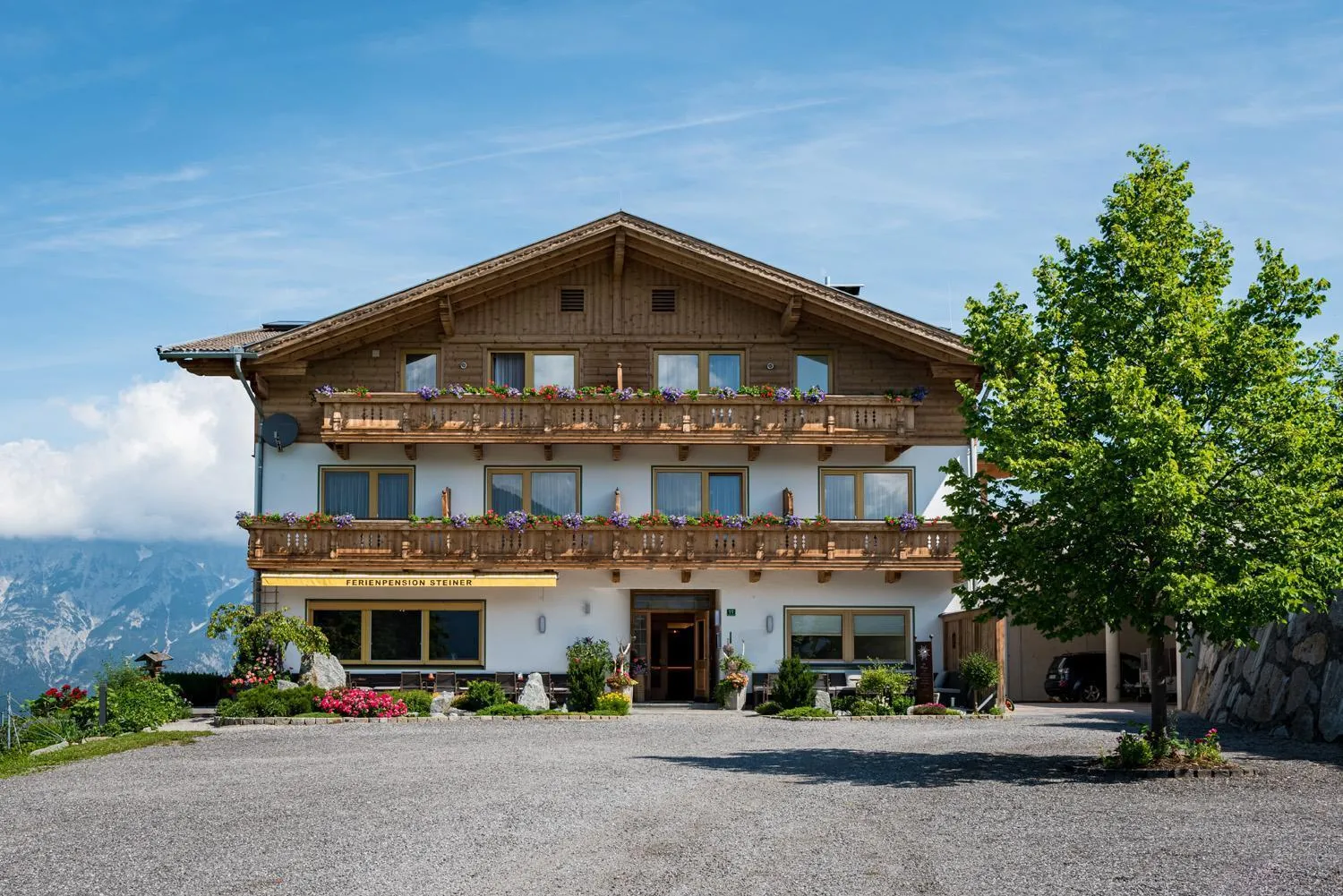 Property building in Ferienpension Steiner