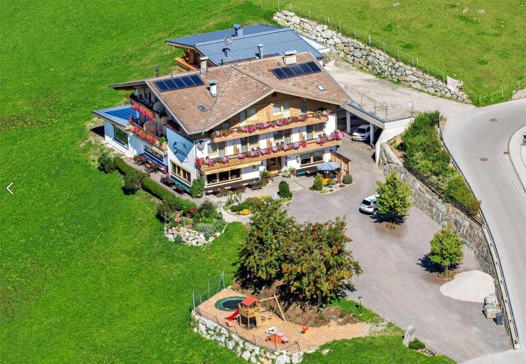 Property building in Ferienpension Steiner