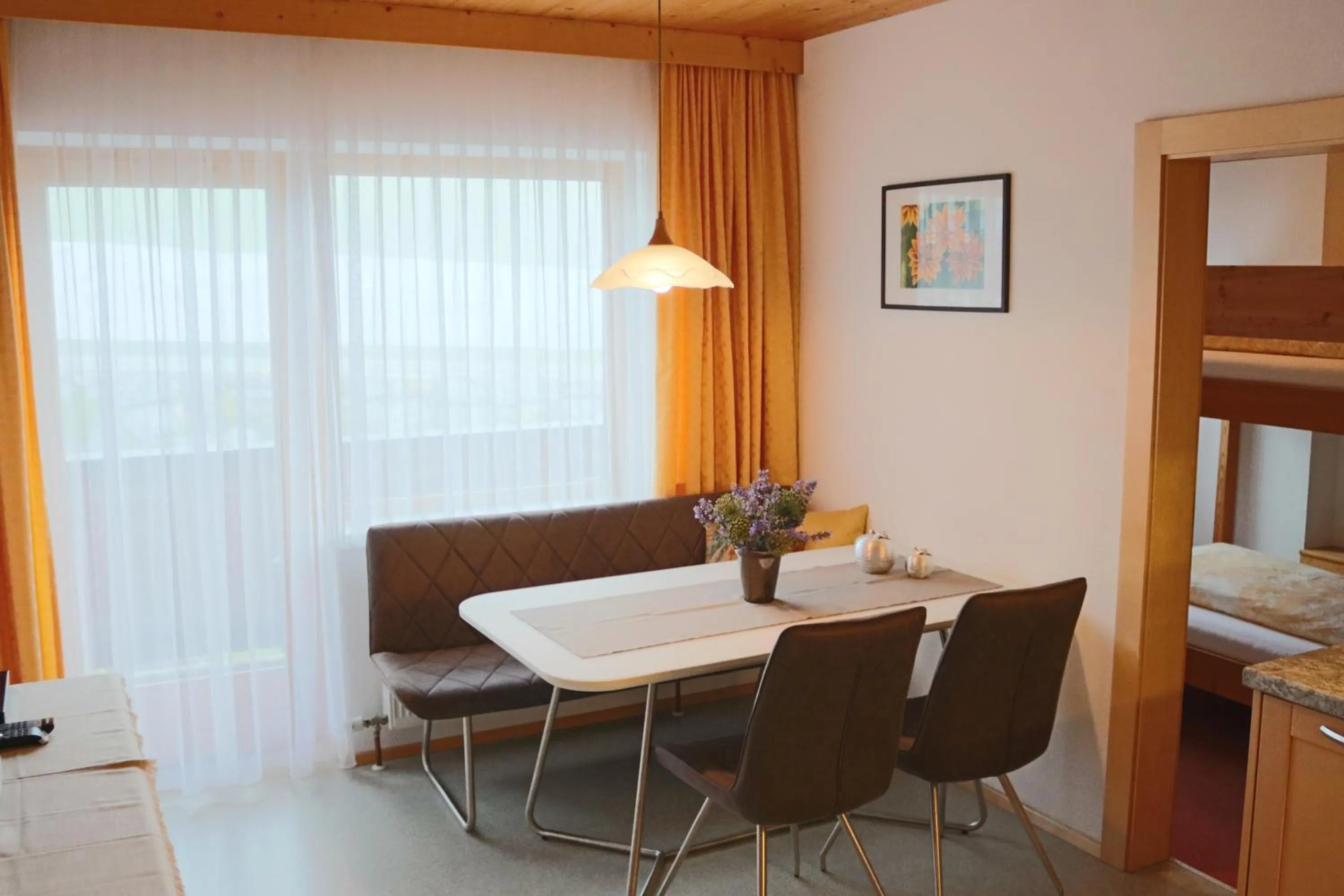Dining area in Ferienpension Steiner