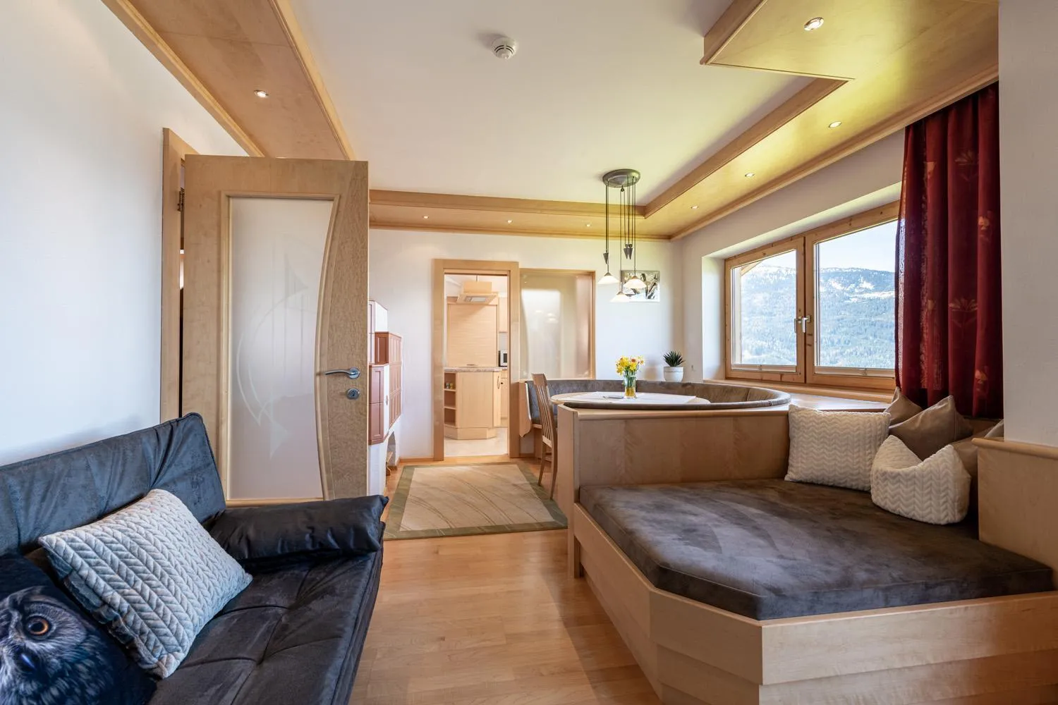 Living room in Ferienpension Steiner