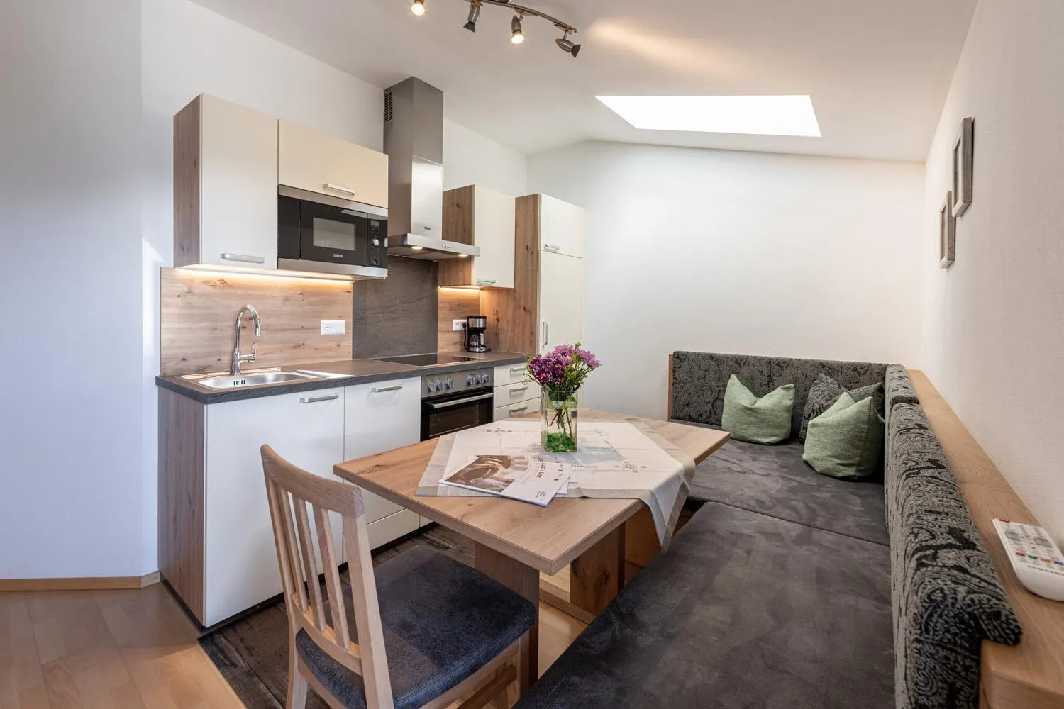 kitchen in Ferienpension Steiner
