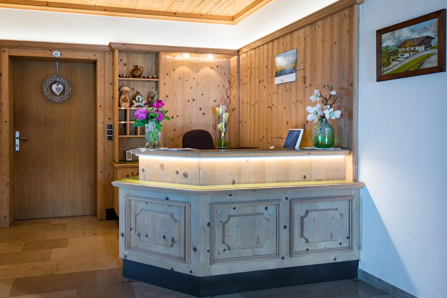 Lobby or reception in Ferienpension Steiner