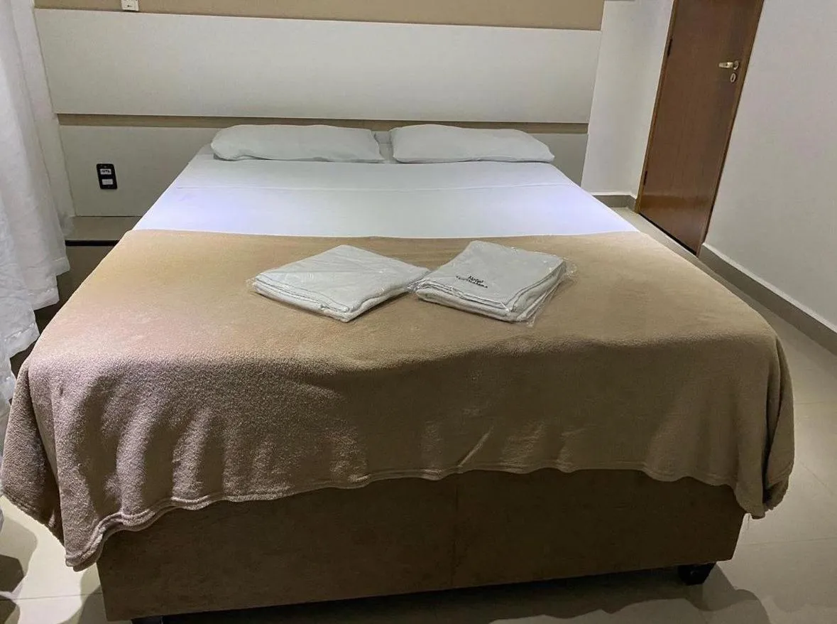 Bed in Hotel Guarulhos