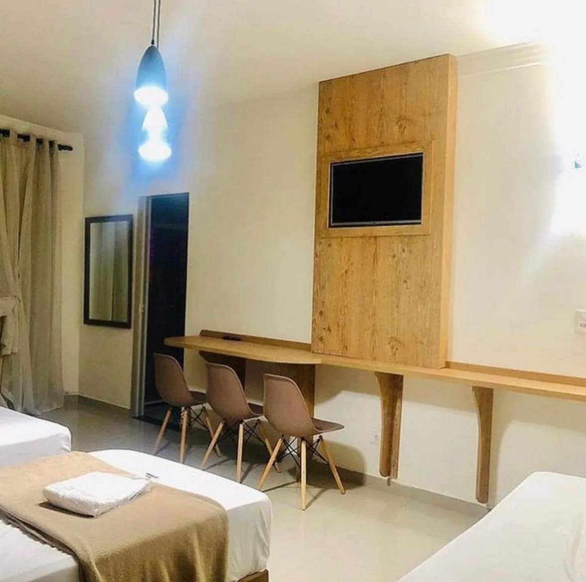 Bed in Hotel Guarulhos