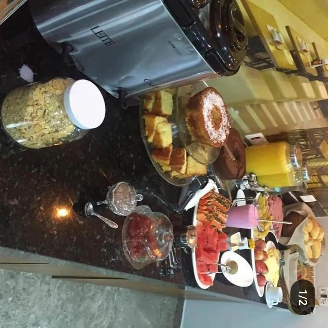 Buffet breakfast in Hotel Guarulhos