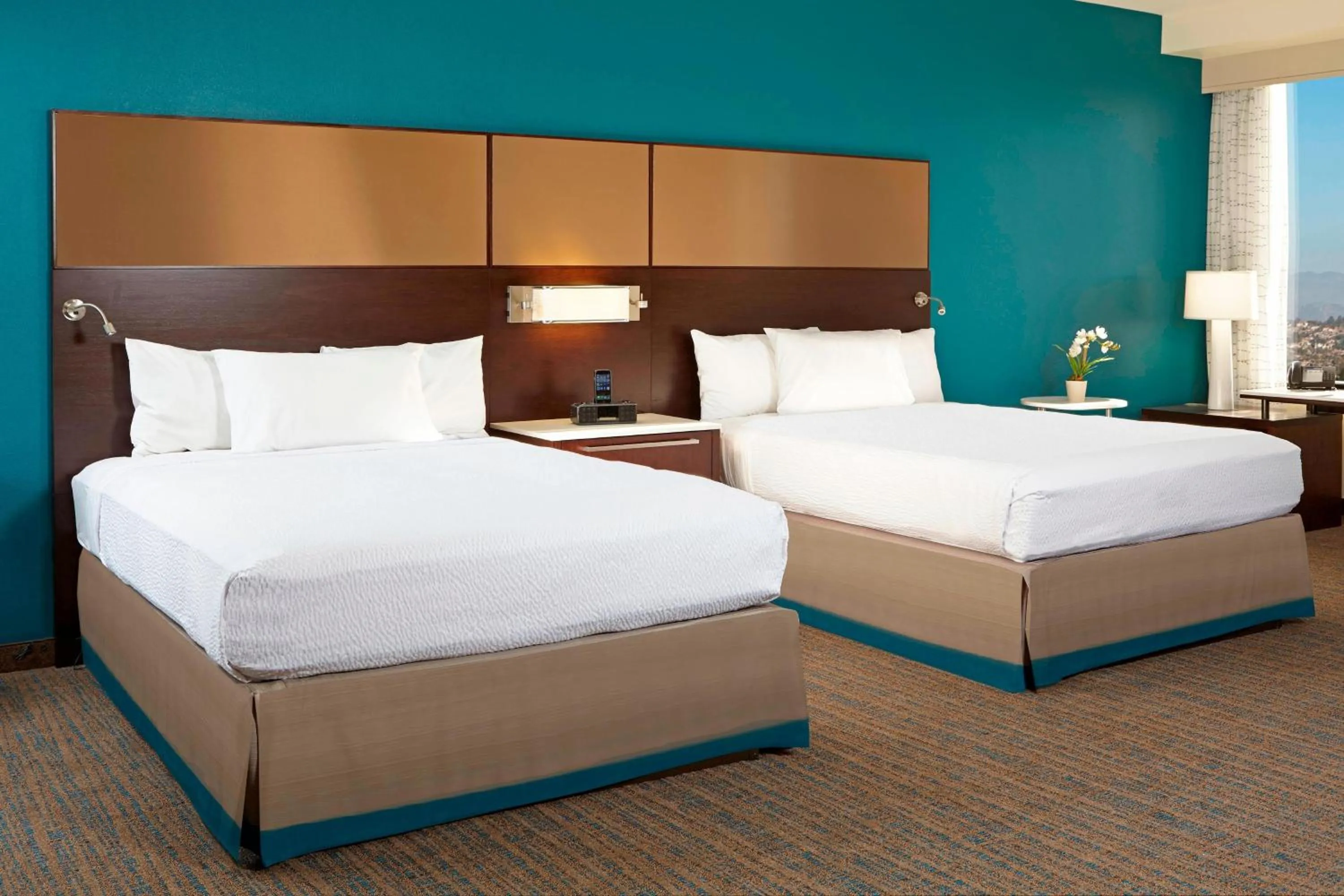 Bedroom, Bed in Residence Inn by Marriott Los Angeles LAX/Century Boulevard