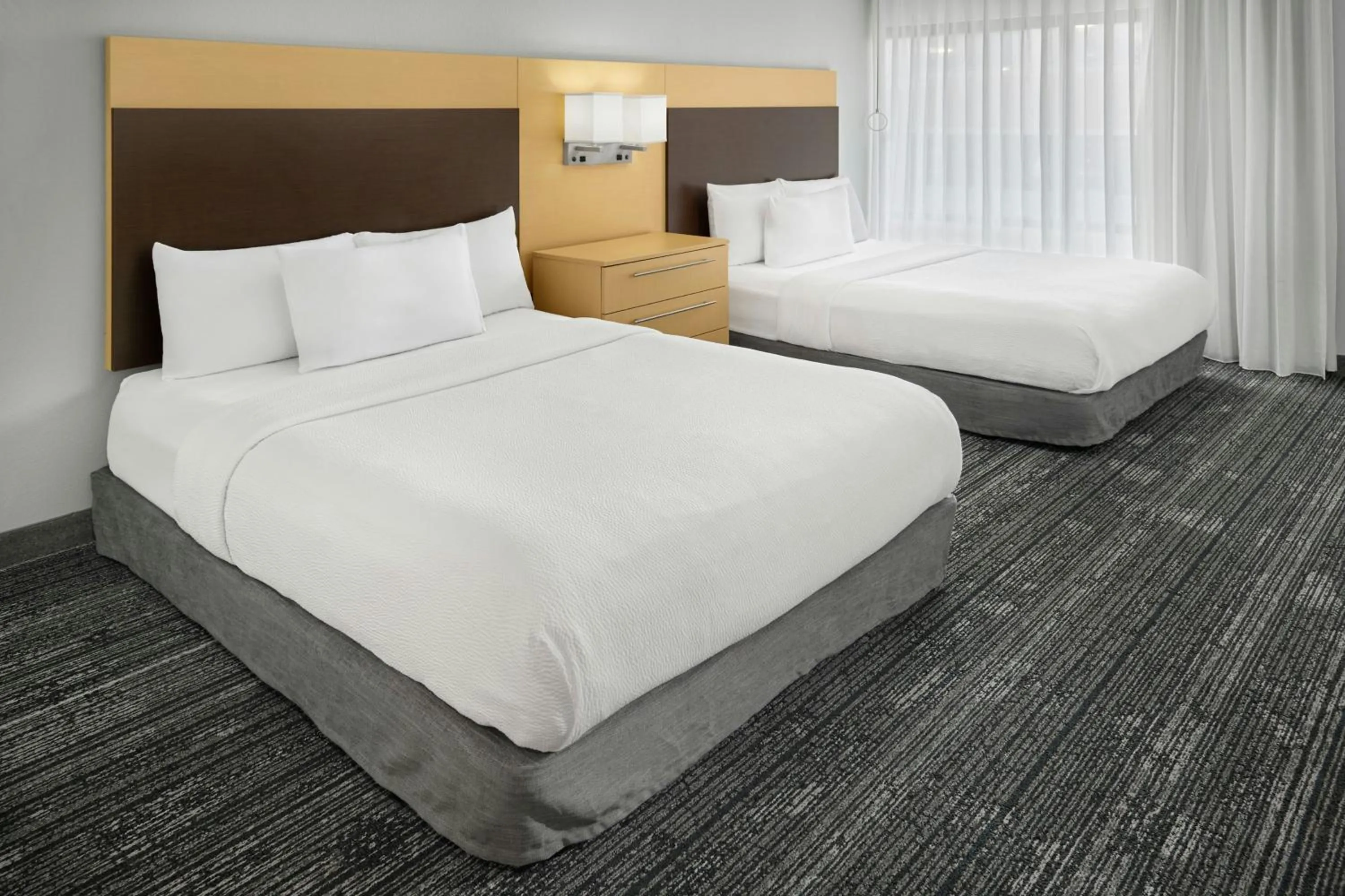 Photo of the whole room, Bed in TownePlace Suites by Marriott Lawrence Downtown