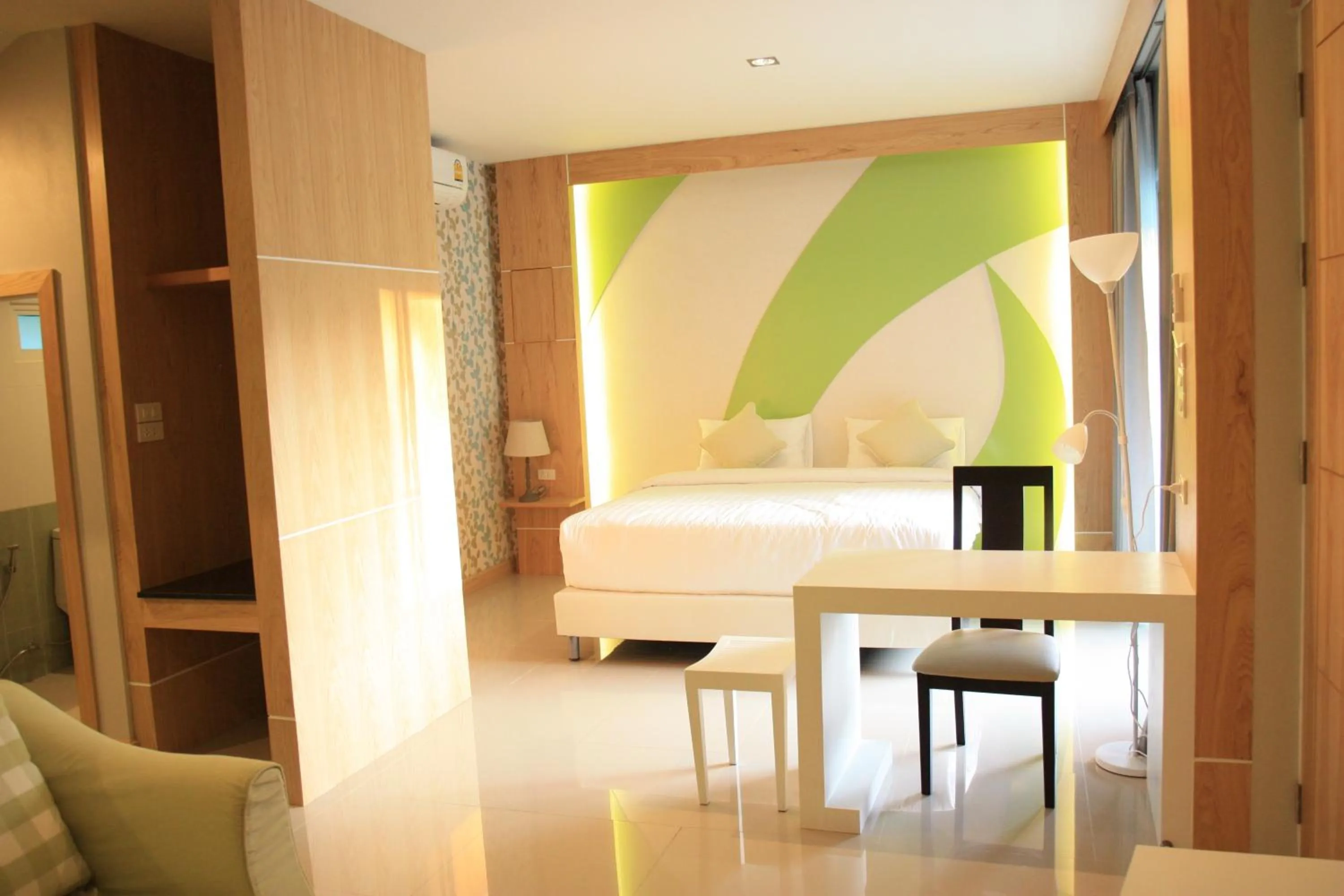 Decorative detail in Homey Dormy Chiangrai