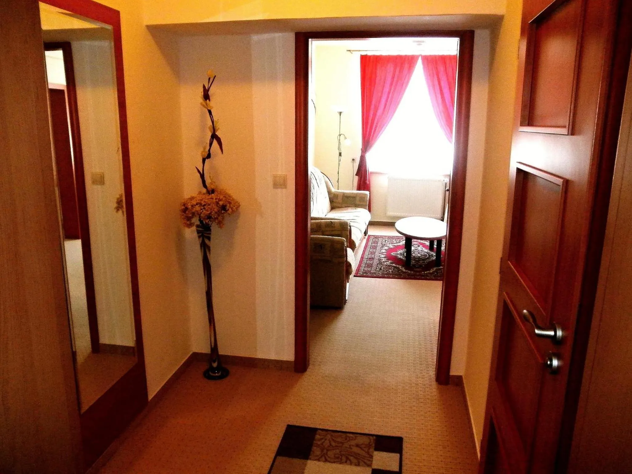 Living room, Bed in Hotel Vysocina