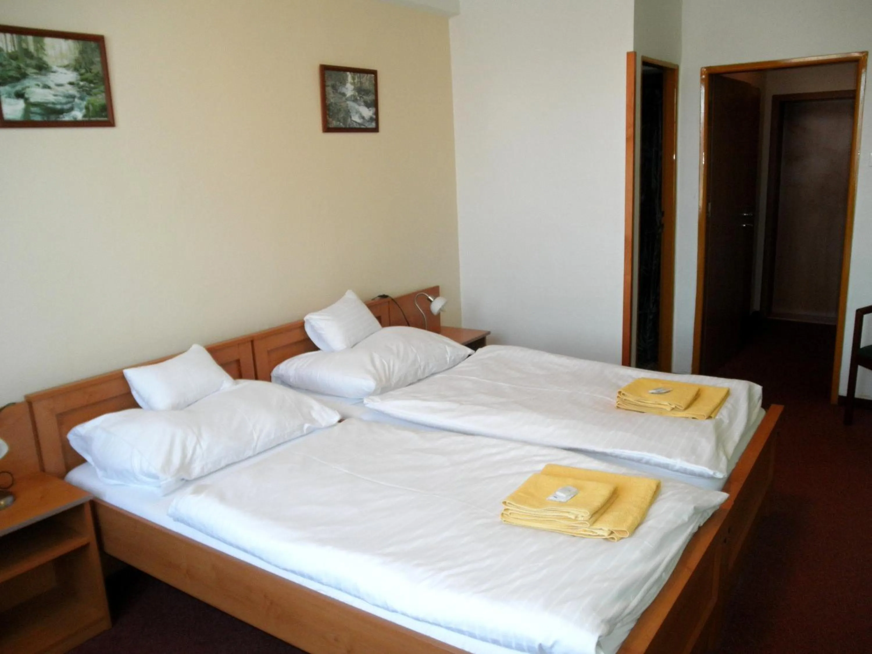 Bedroom, Bed in Hotel Vysocina