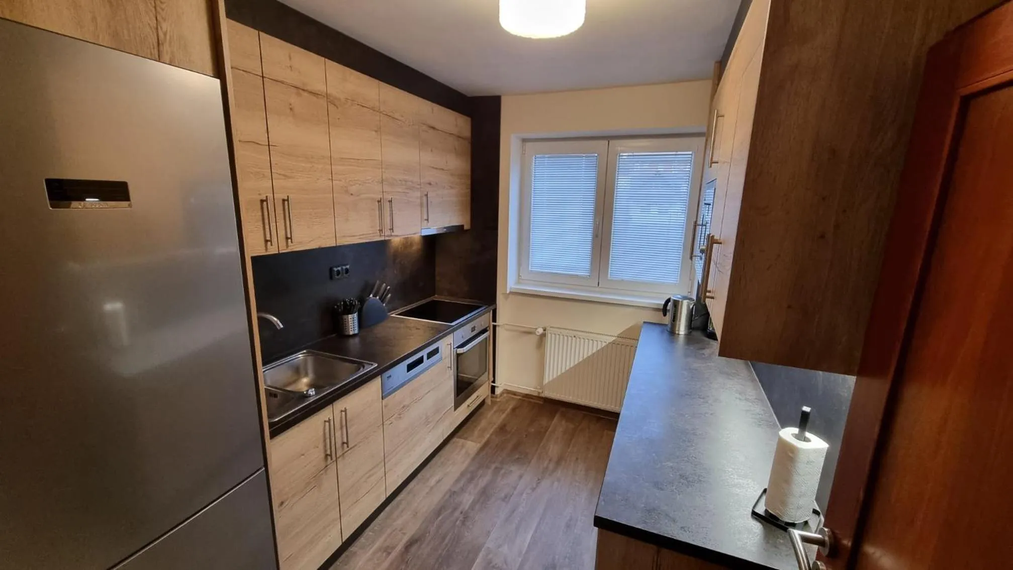 Kitchen or kitchenette in Horská chata Ježek