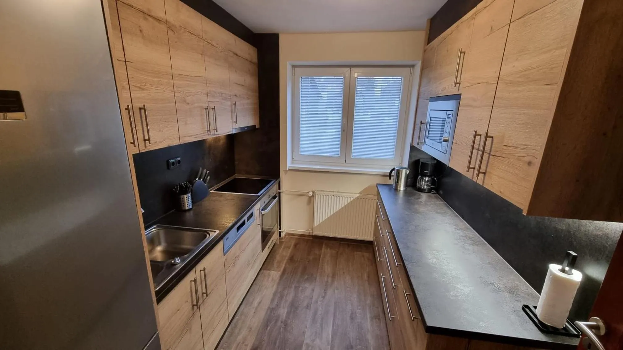 Kitchen or kitchenette in Horská chata Ježek