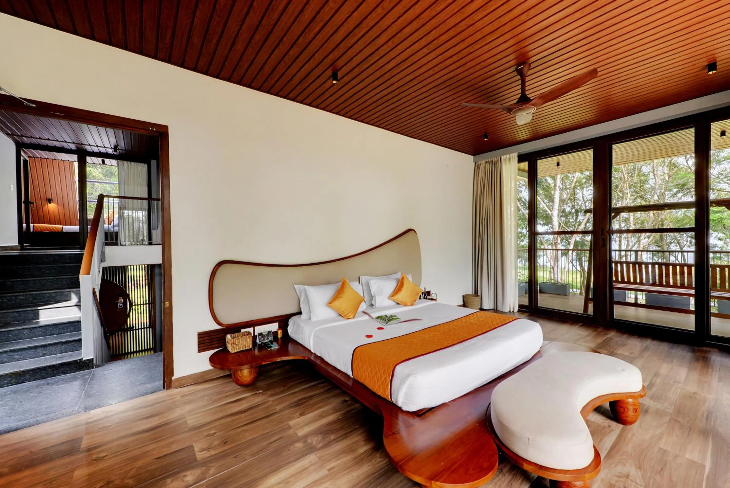 Bed in Sandesh Water Edge Kabini