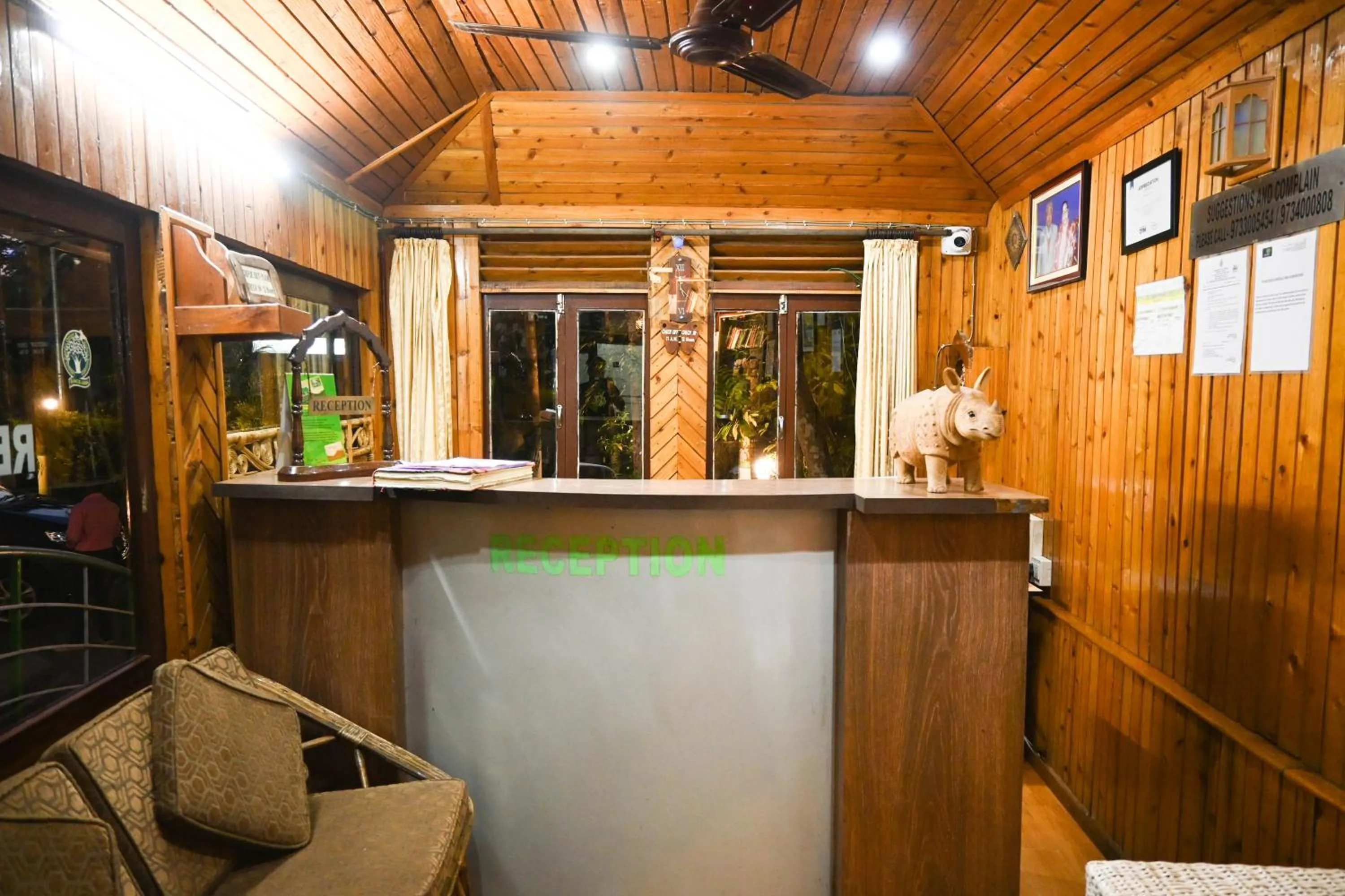 Lobby or reception in Aranya Jungle Resorts