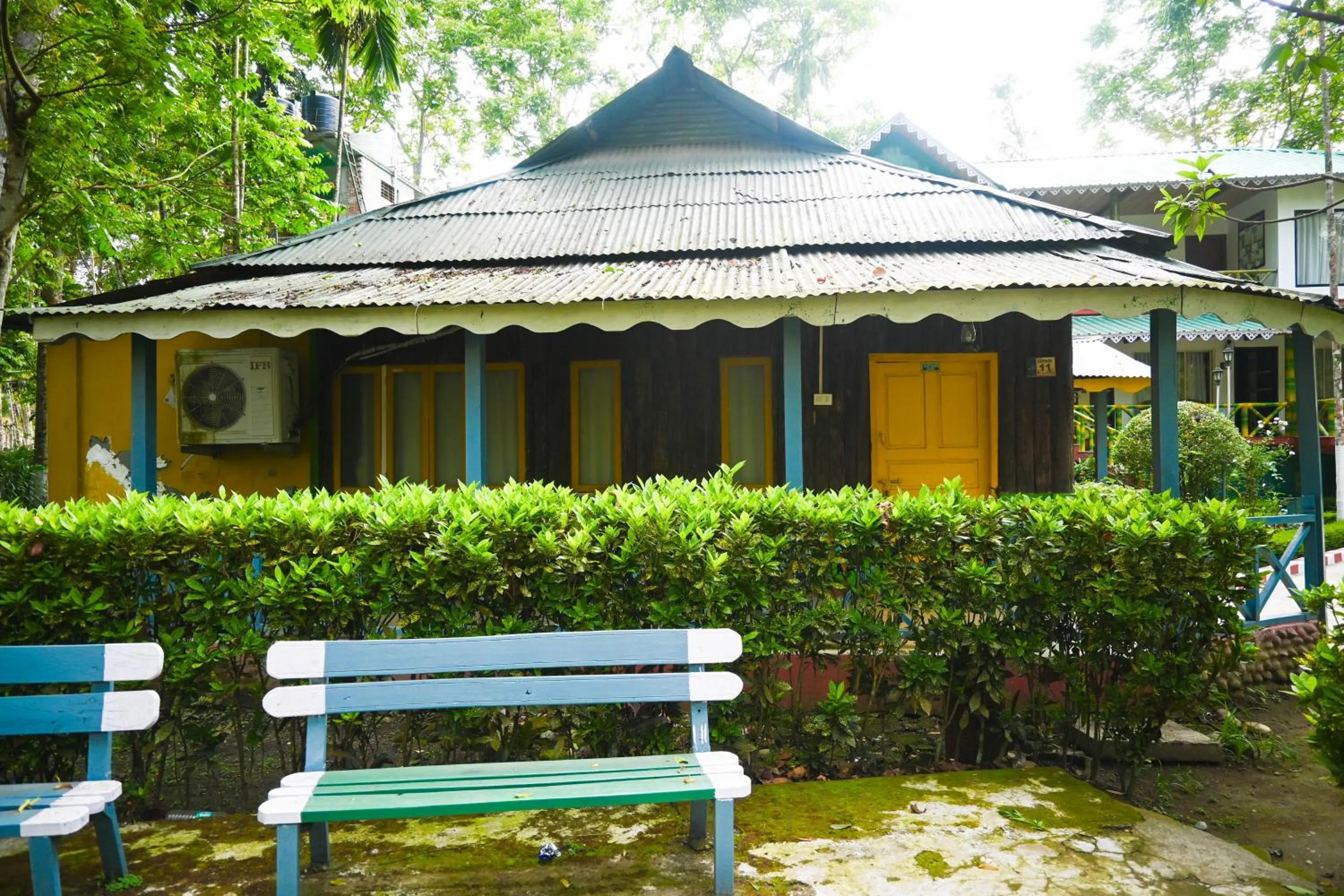 Property building in Aranya Jungle Resorts