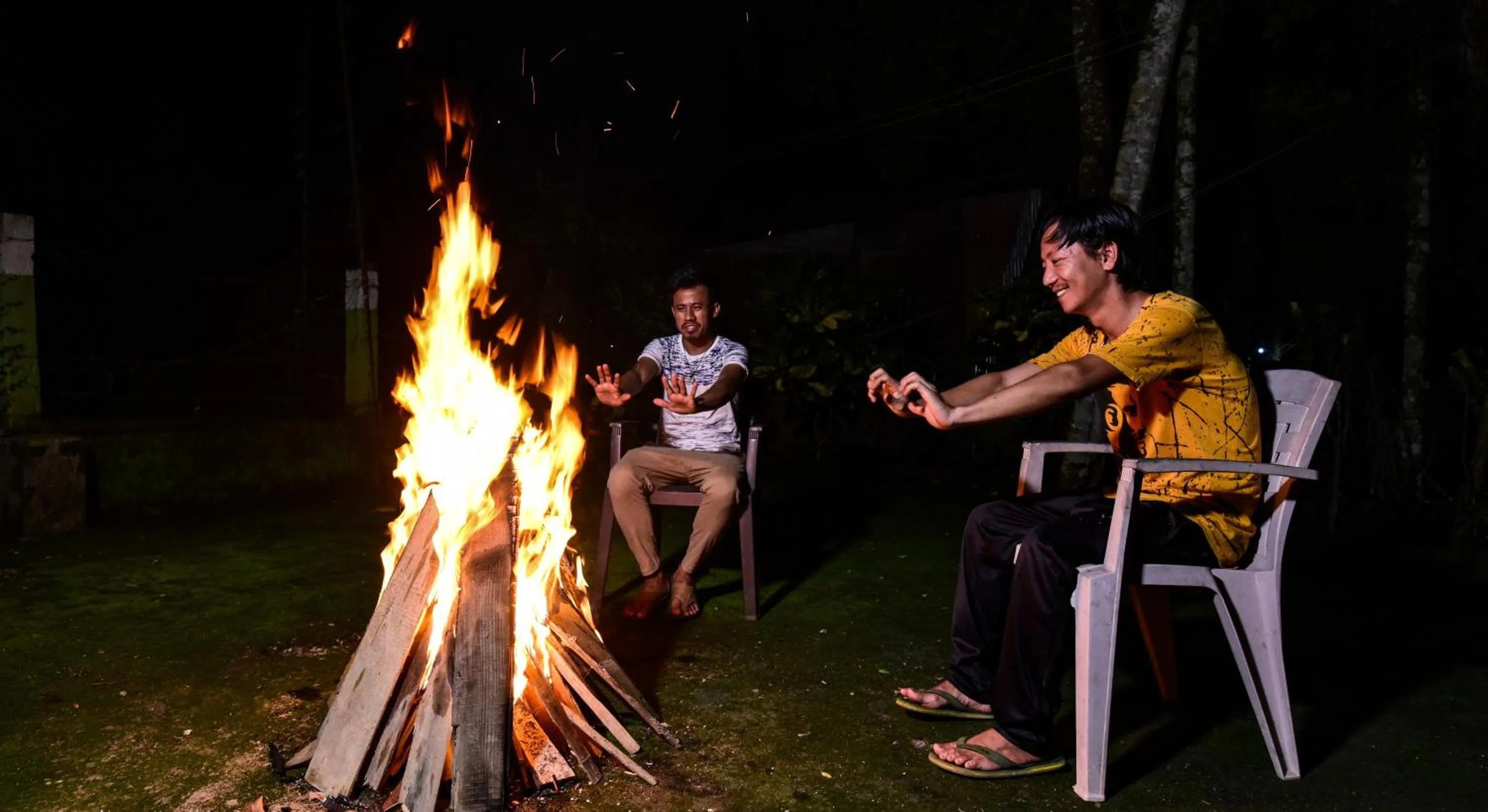 People in Aranya Jungle Resorts