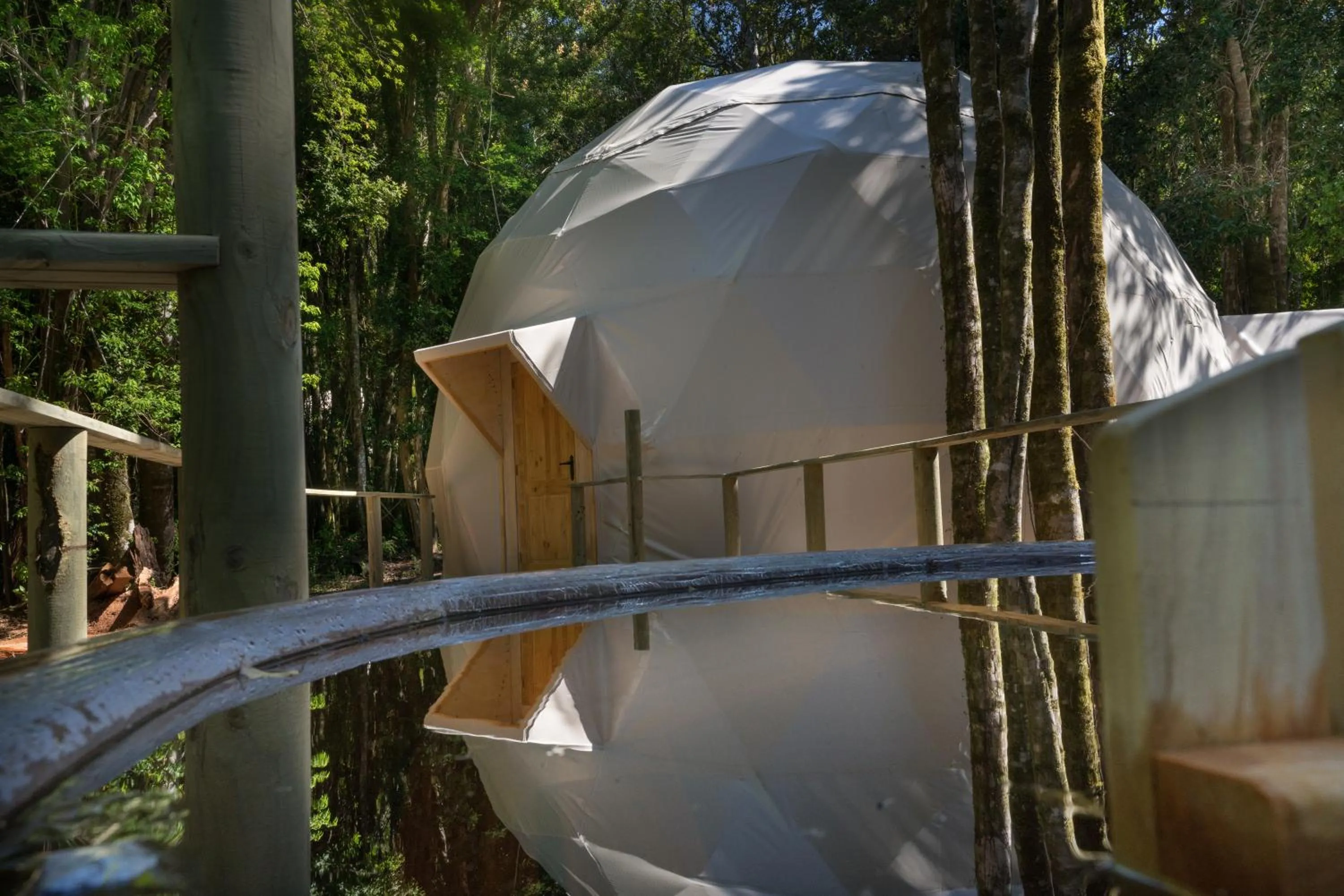 Facade/entrance in Cabañas Ensenada Bosque Nativo