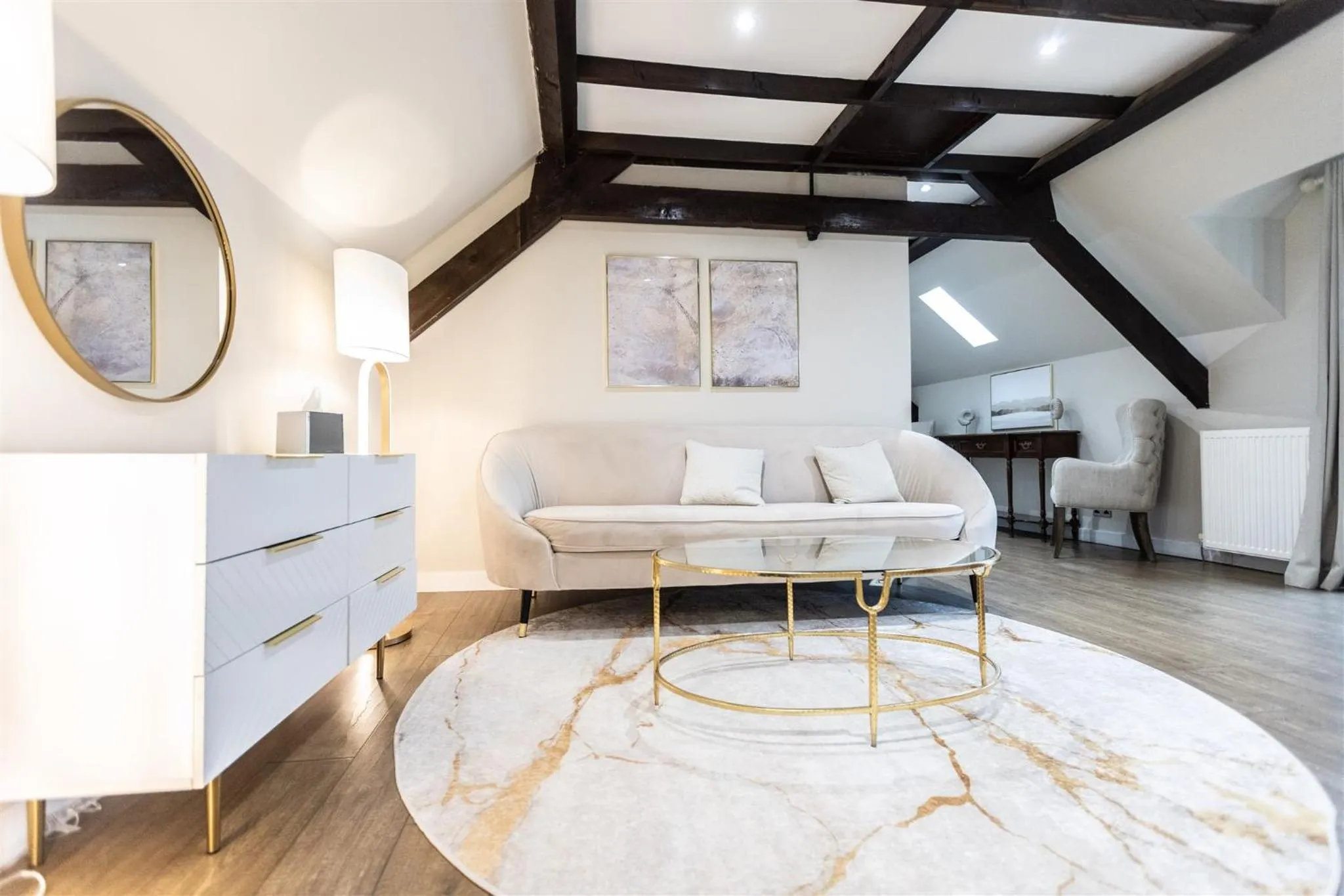 Living room in Marshall Meadows Manor House
